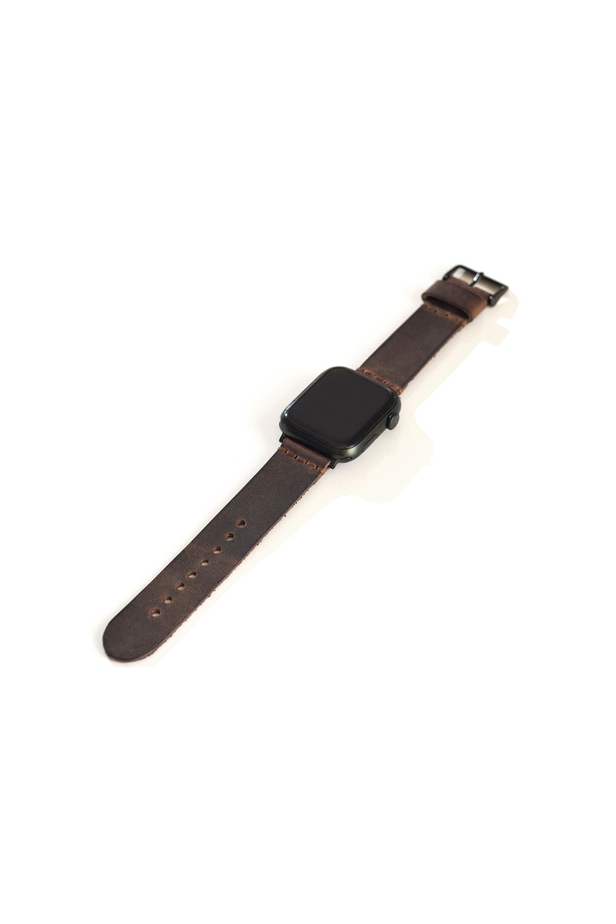Hi Leather Apple Watch Kordonu 42/44/45 Mm - Gerçek Deri / El Yapımı