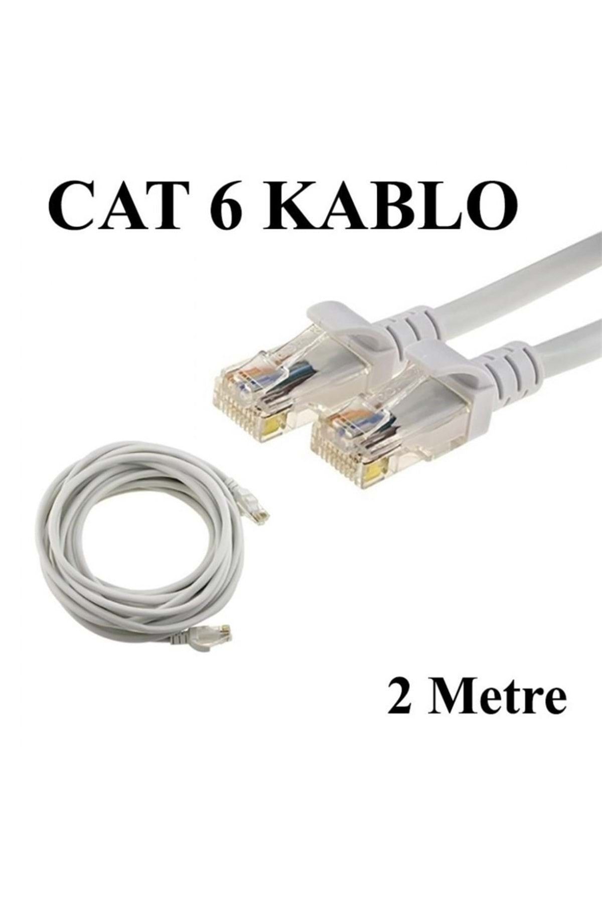 Inca Icat6-02tg Cat6 2 Metre Gri Kablo Uyumlu