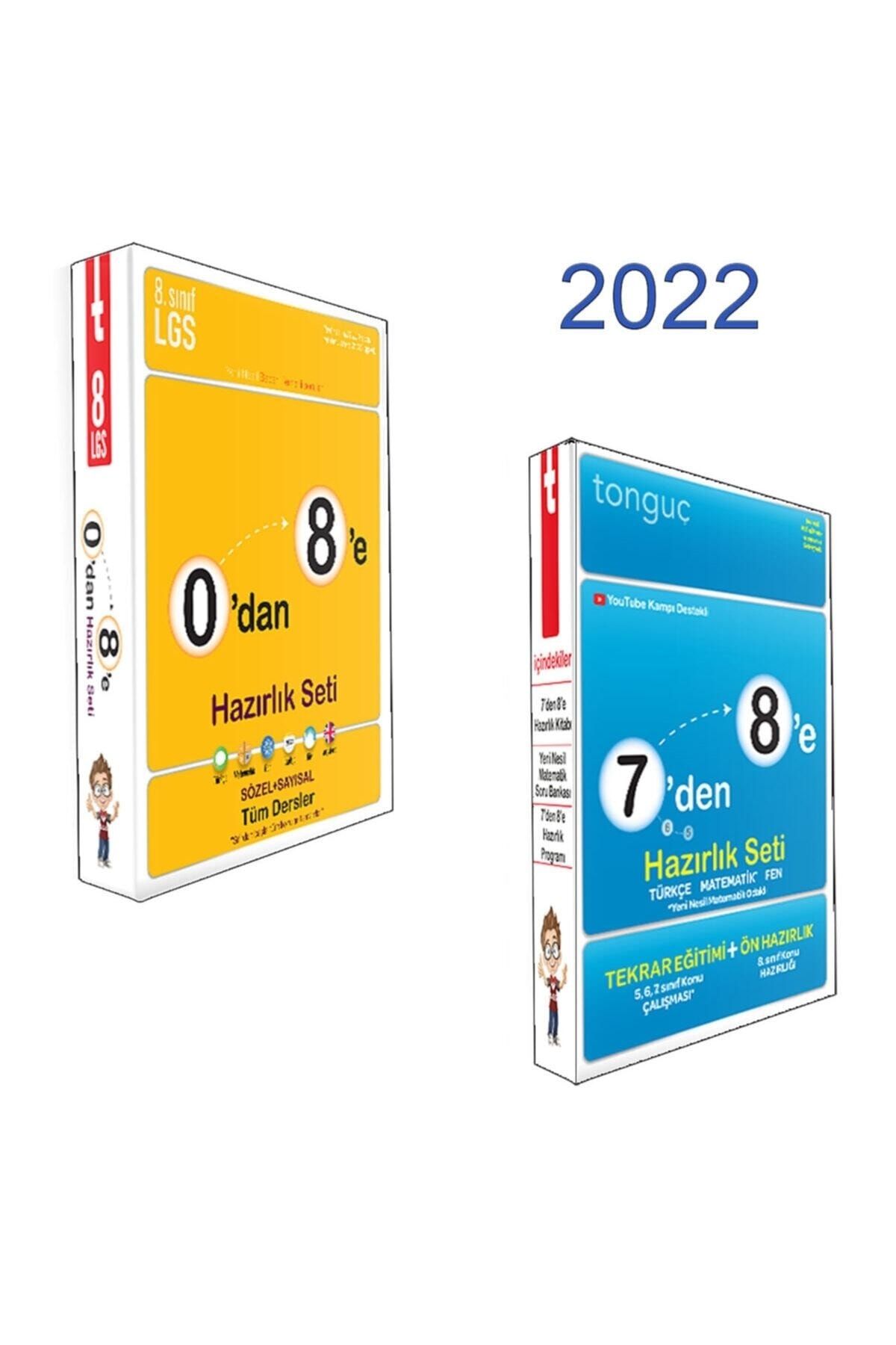 Tonguç Yayınları 8. Sınıf 0'dan 8'e + 7'den 8'e Hazırlık Seti 2022