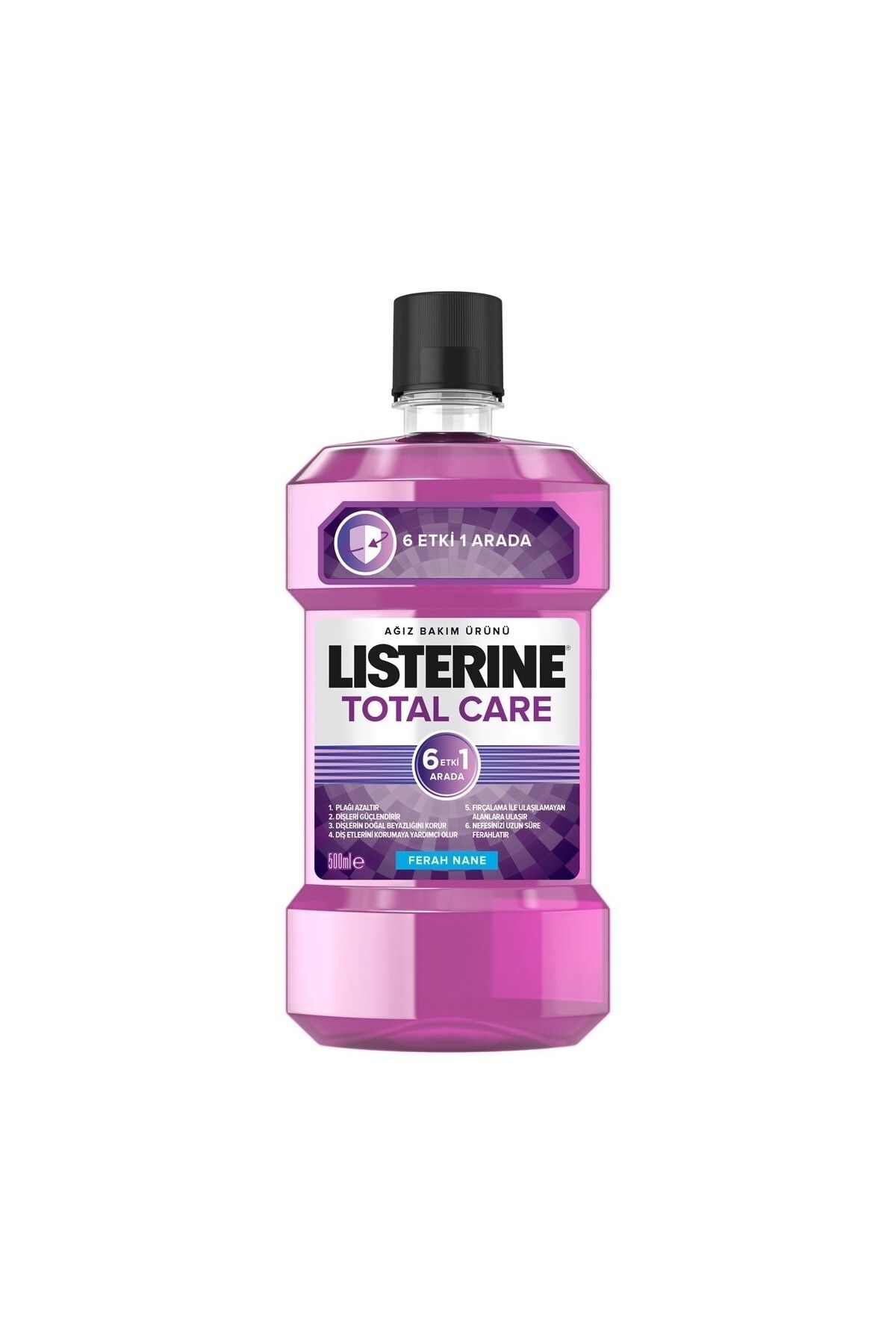 Listerine Total Care Nane Aromalı Ağız Bakım Suyu 500 ml