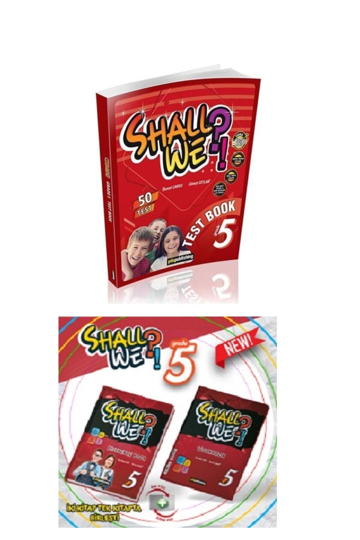 yds publishing Yds 5. Sınıf Shall We Reference Book Workbook (2 Si Tek Kitapta) + 5.sınıf Shall We Test Book