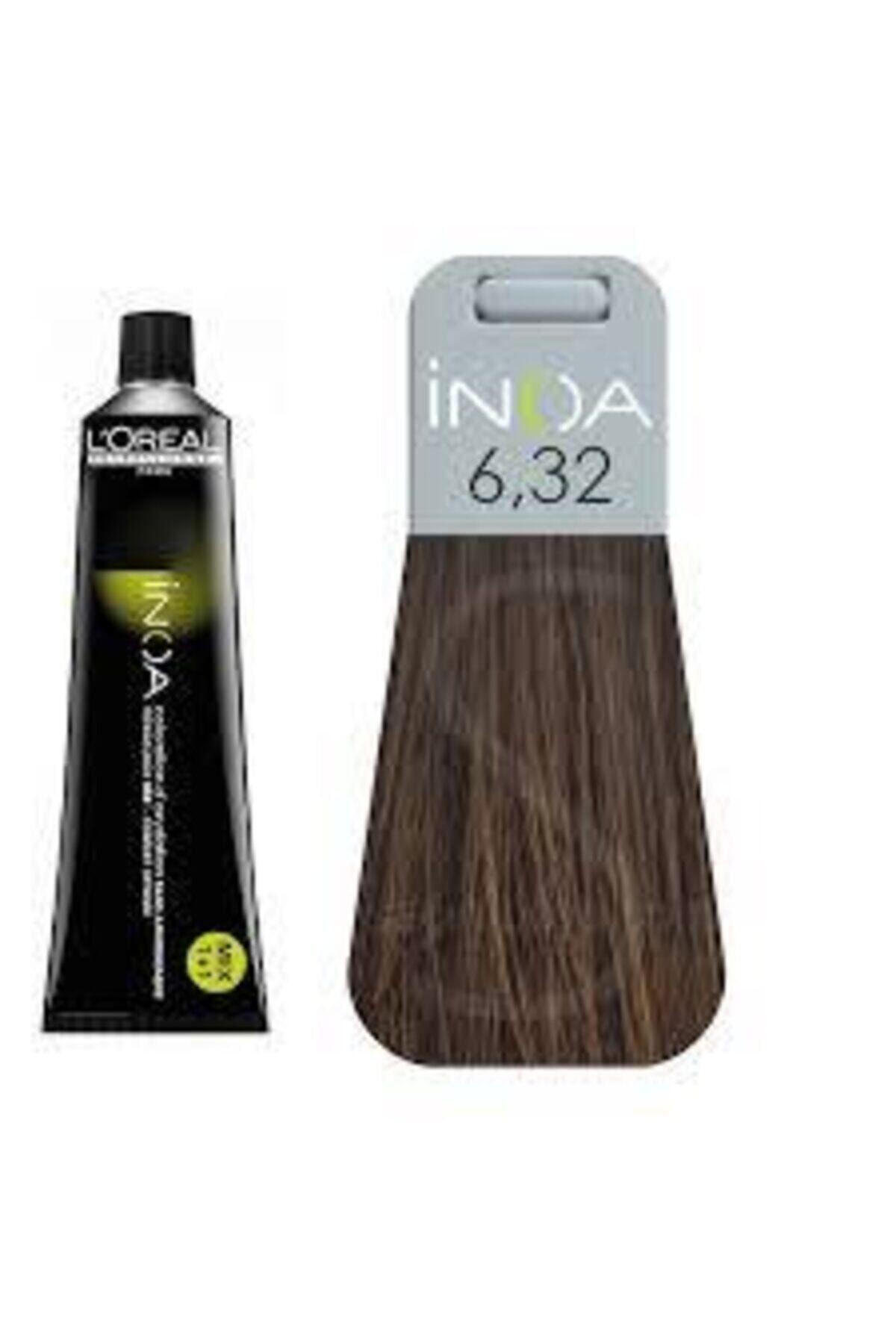 İNOA Md.beauty 6.32 Numara Koyu Kumral Dore Irize Saç Boyası 60 Ml (oksidansız)