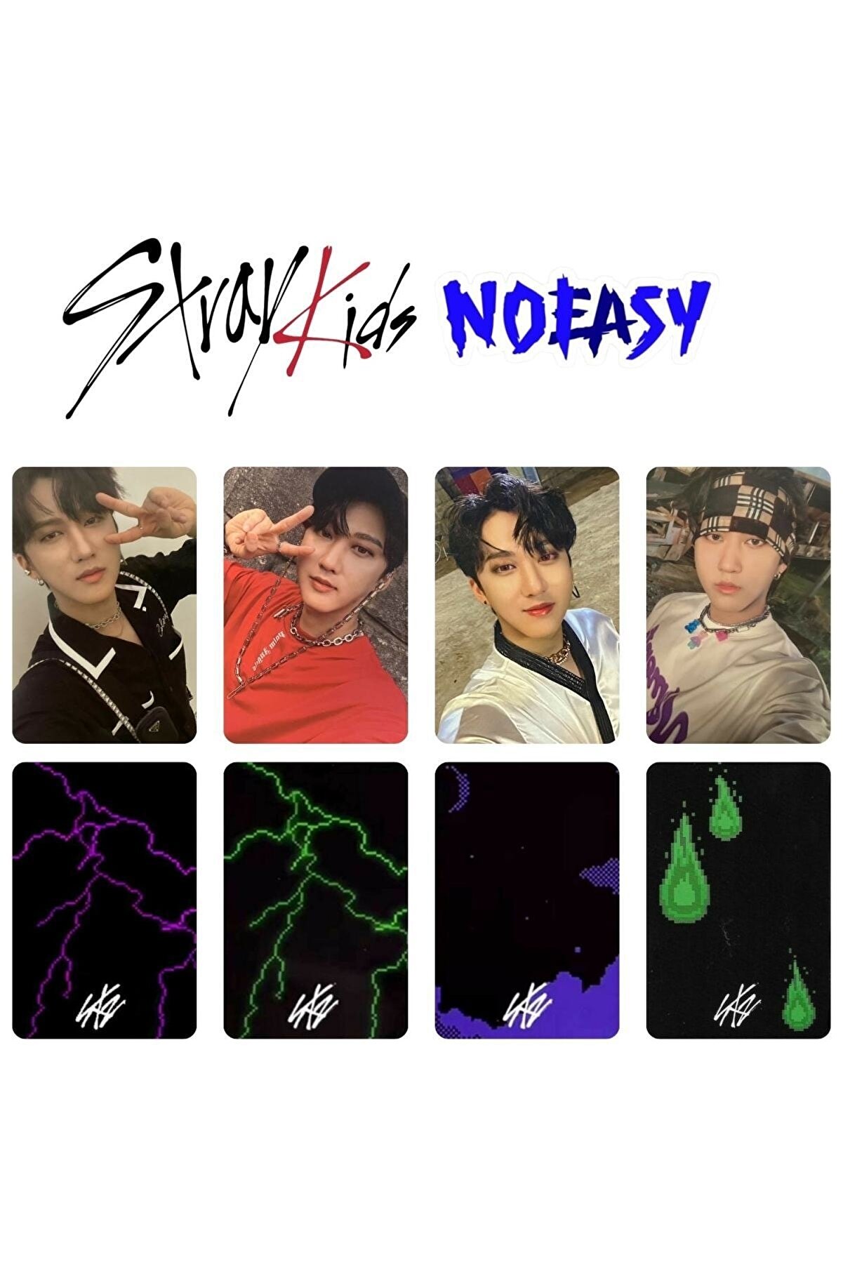 Stray Kıds Changbin '' Noeasy '' Albüm Photocard Set_0