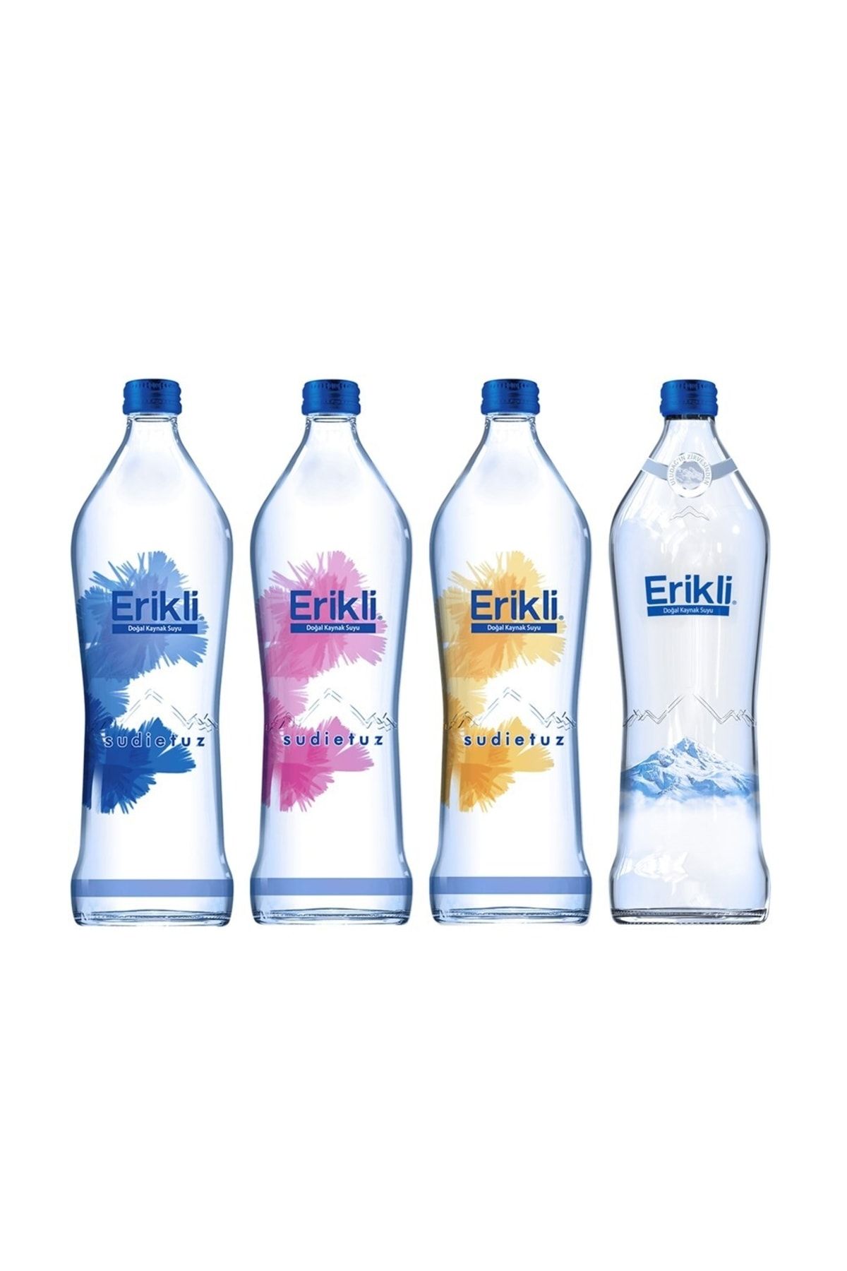 Erikli Cam Şişe 750 Ml 12'li Paketsu