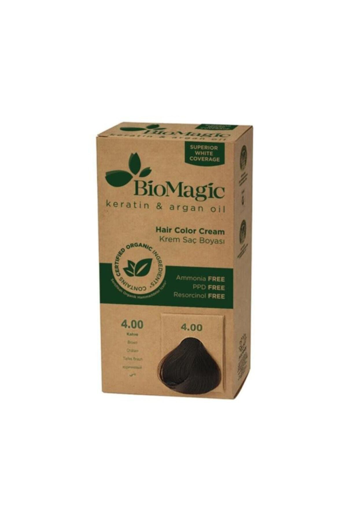 BioMagic Doğal Saç Boyası Açık Kahve No: 5.00