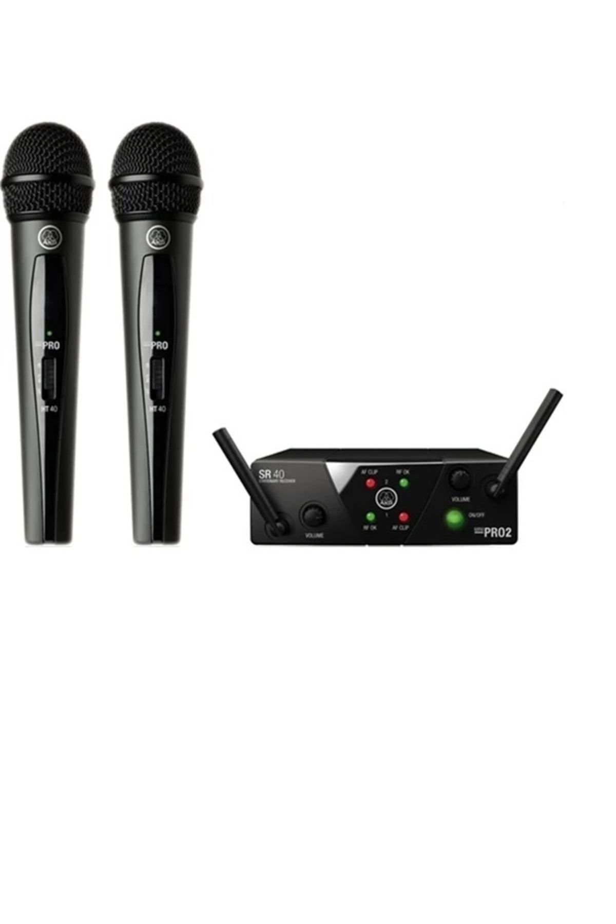 Akg Wms 40 Mini 2 Dual Vocal El Tipi Telsiz Mikrofon