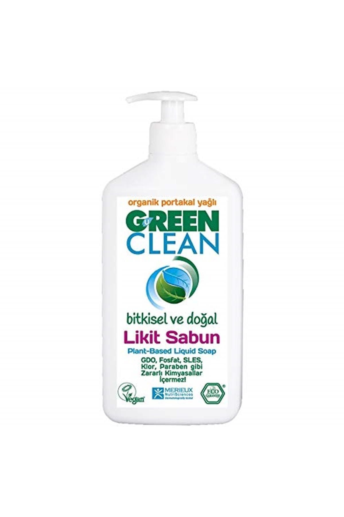 Berr Doğal Green Clean Likit Sabun 500 Ml - Organik Likit Sabun - Vegan Sabun