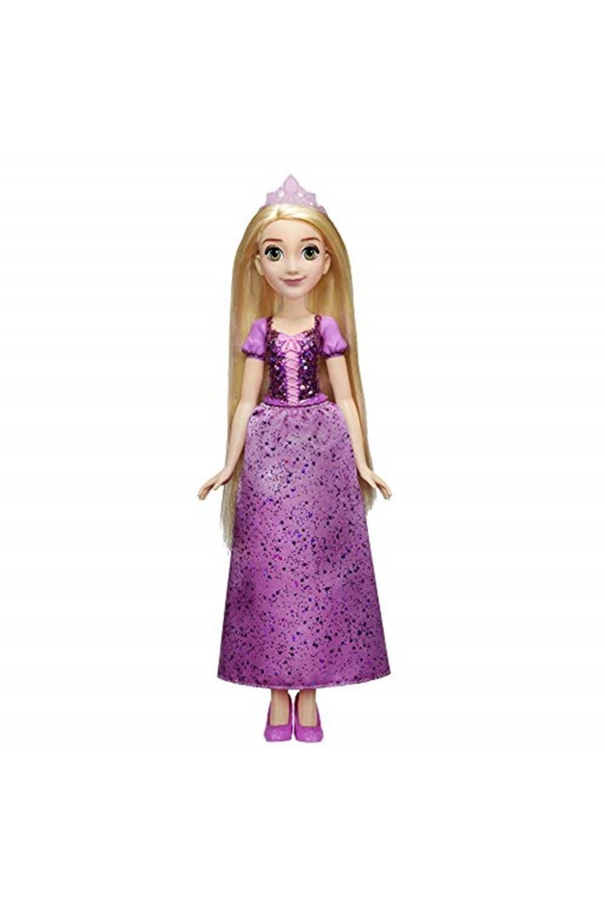 Barbie Orjinal Disney Prenses Işıltılı Prensesler Rapunzel Oyuncak Rapunzel Bebek Uzun Saçlı Bebek Rapunzel