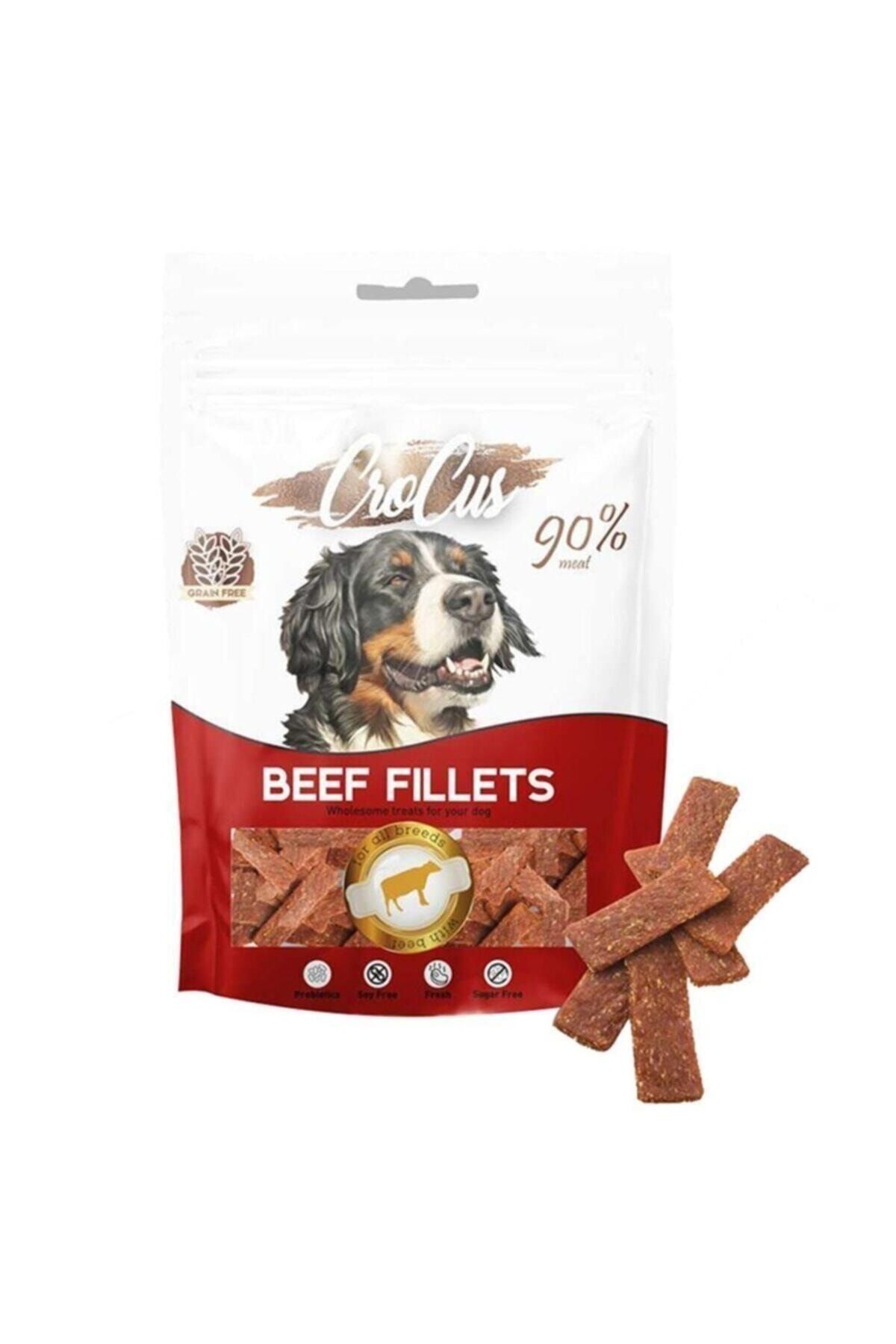 Ahm Crocus Beef Fillets Biftek Etli Tahılsız Köpek Ödülü 80 Gr