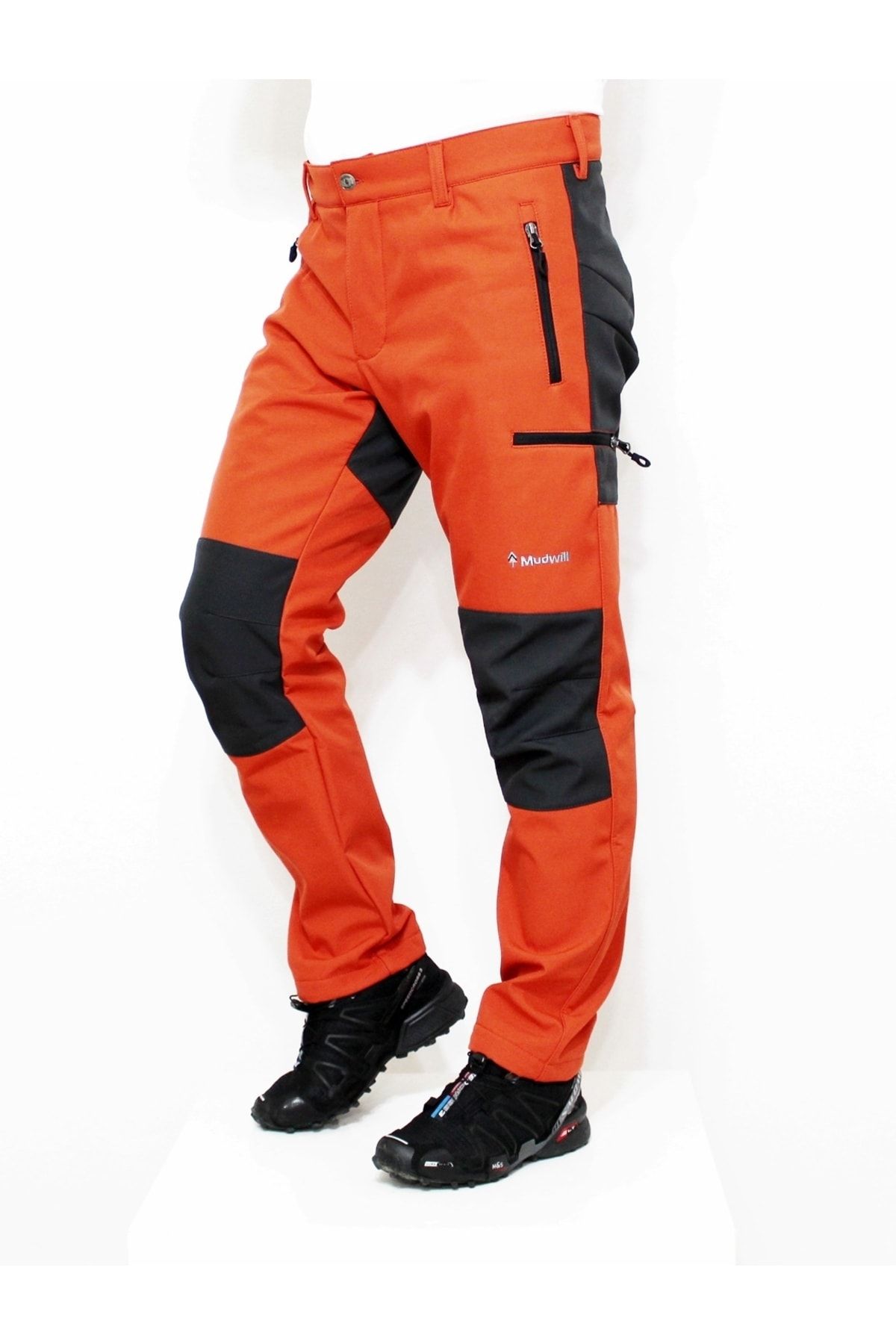 Mudwill Turuncu-gri Hiker500 Kışlık Softshell Pantolon