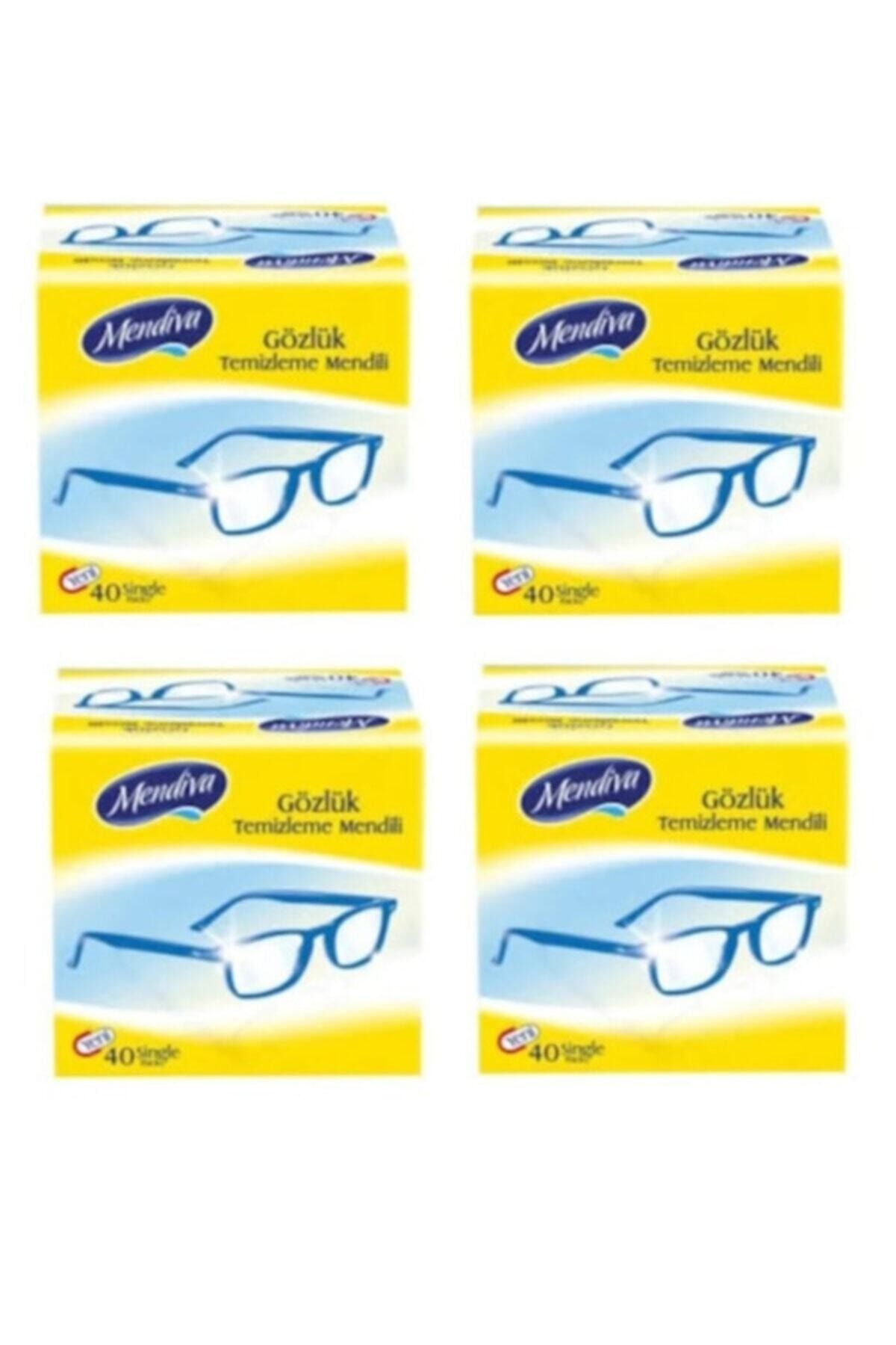 Cool Mendiva Gözlük Temizleme Mendili 40'lı 4 Paket