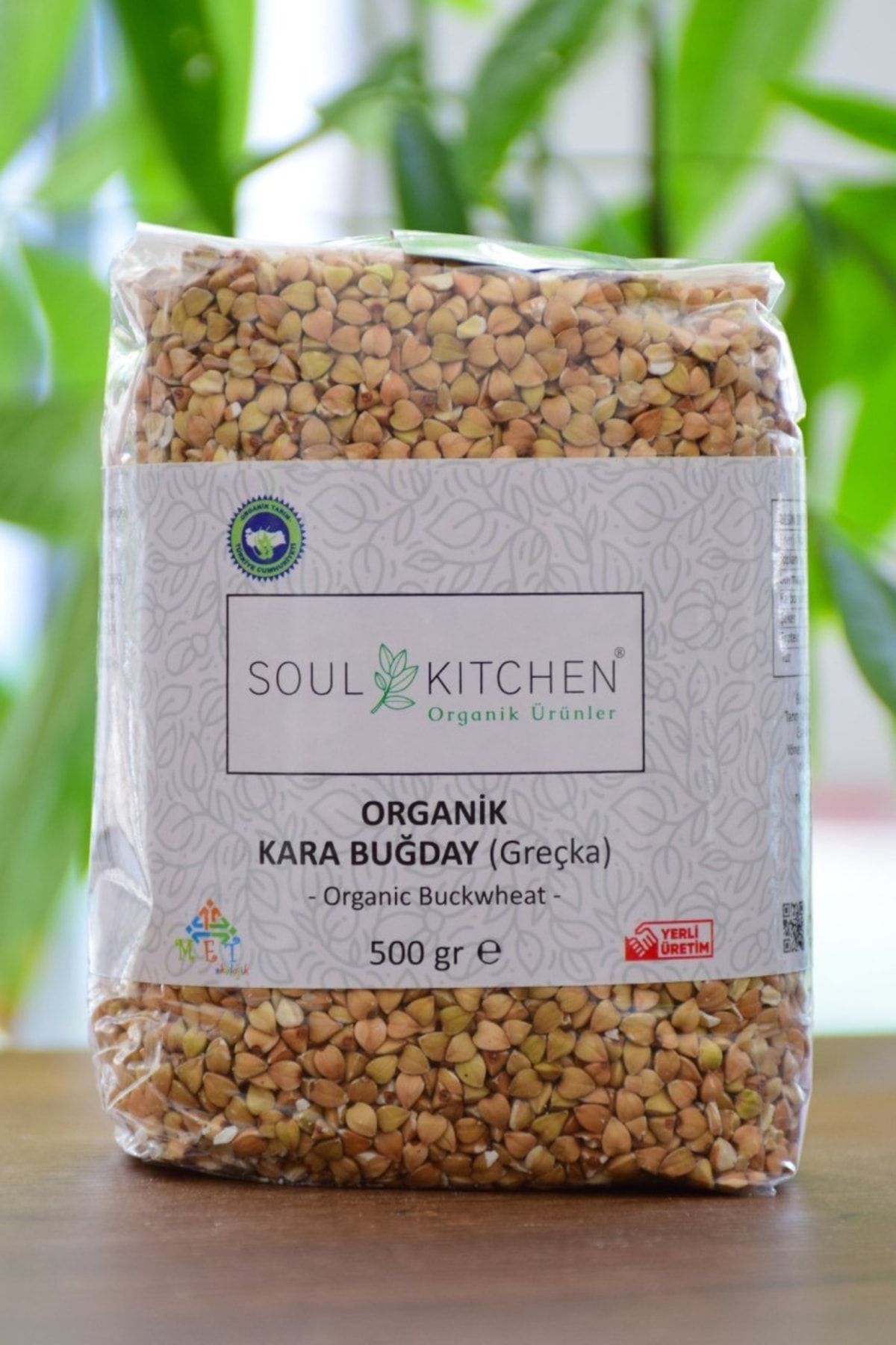 Soul Kitchen Organik Ürünler Organik Karabuğday  500gr