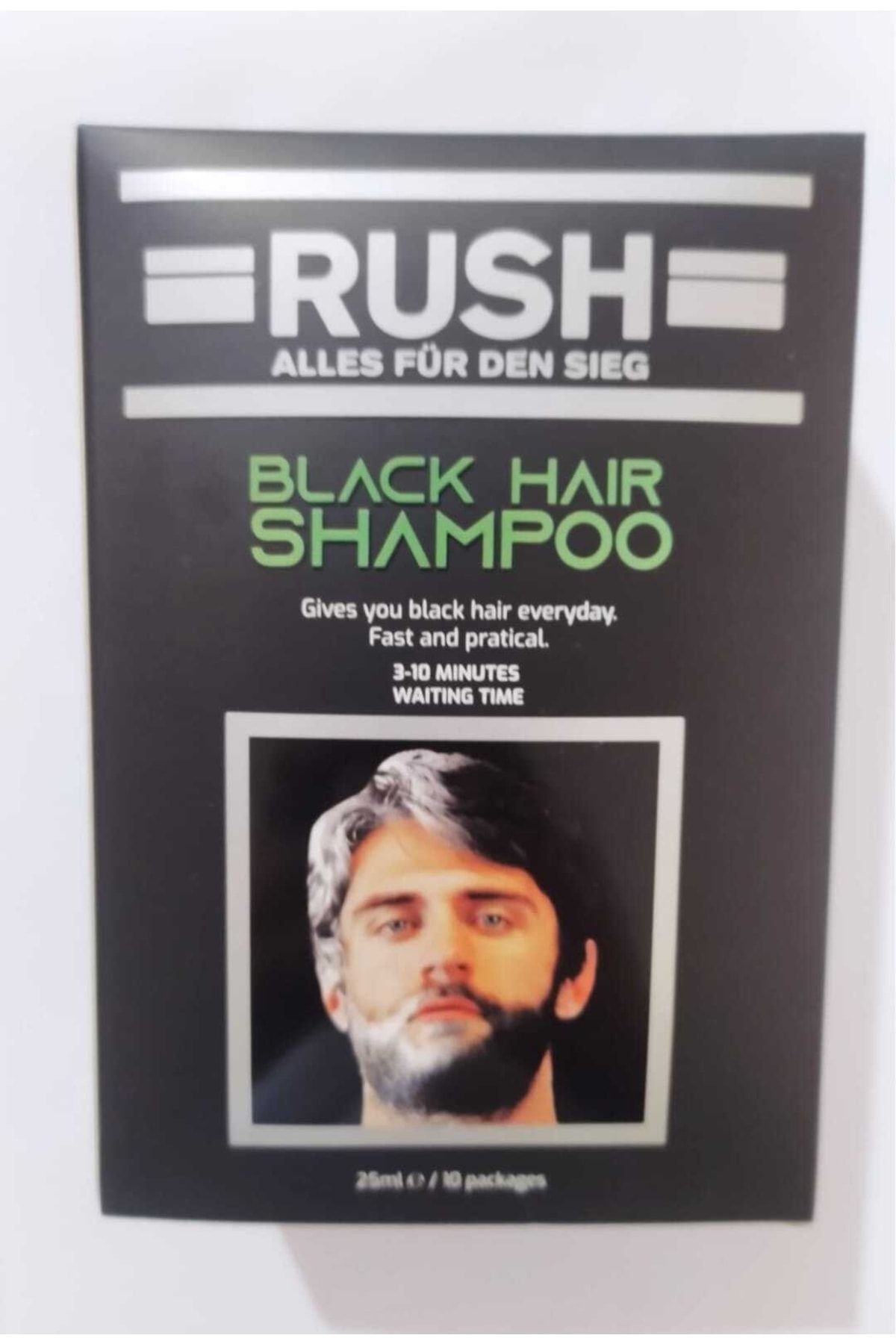 Rush 10 Lu 3 Paket 10x3 Black Haır Shampoo