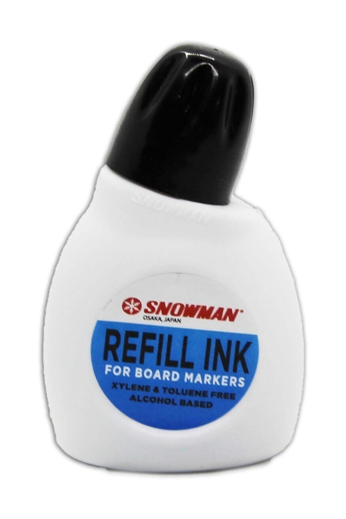 Snowman Bn-1a Beyaz Tahta Kalemi Mürekkebi 30 Cc Siyah