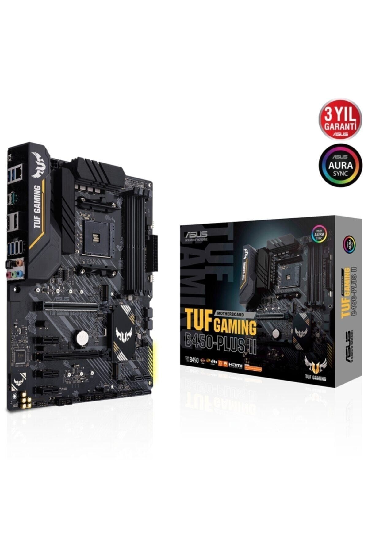 ASUS TUF Gaming B450M-Plus II AMD B450 DDR4 4400 MHz Am4 mAtx Anakart 4718017927185