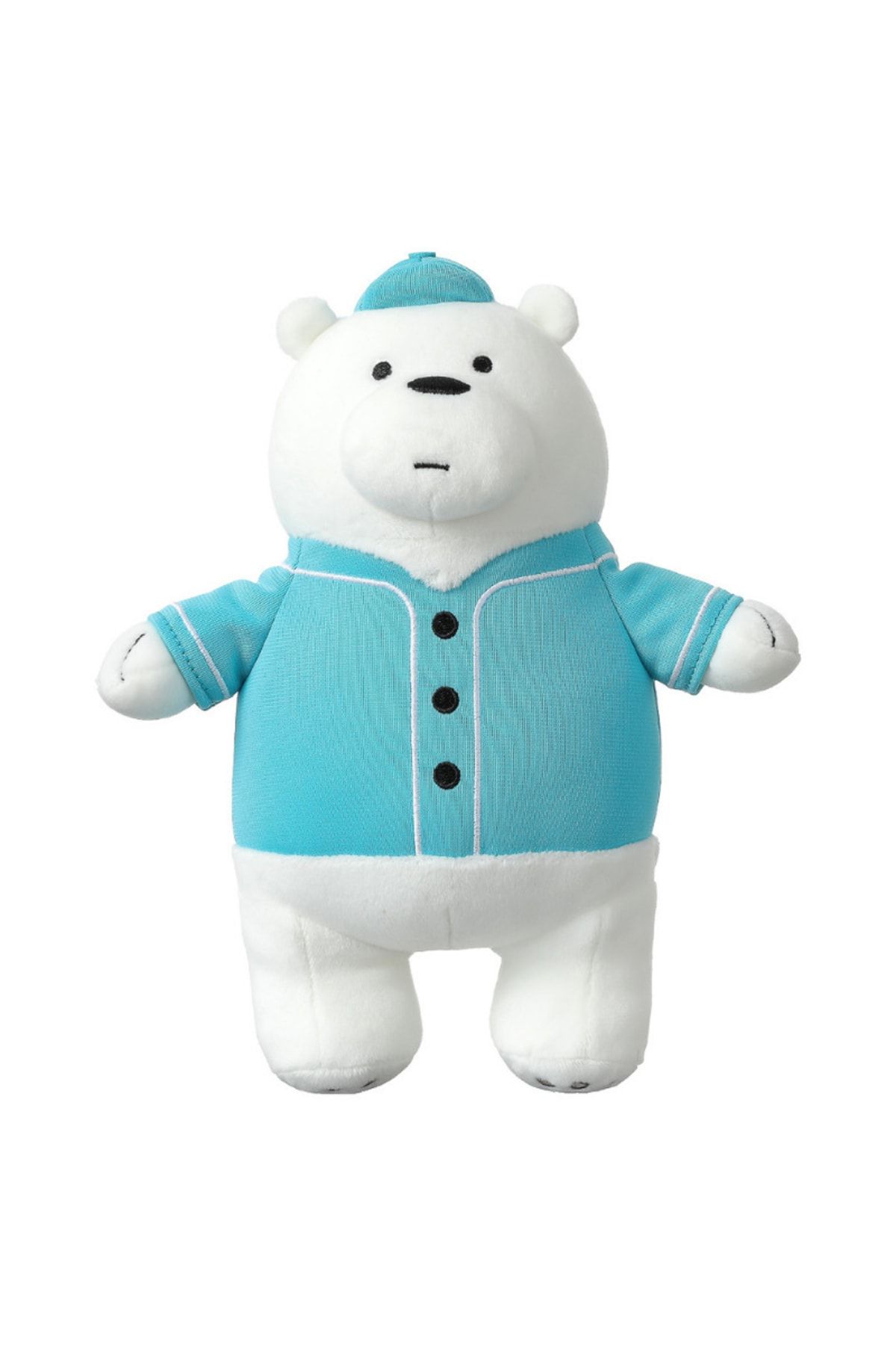 Miniso We Bare Bears Kıyafetli Peluş Oyuncak Buz Ayı
