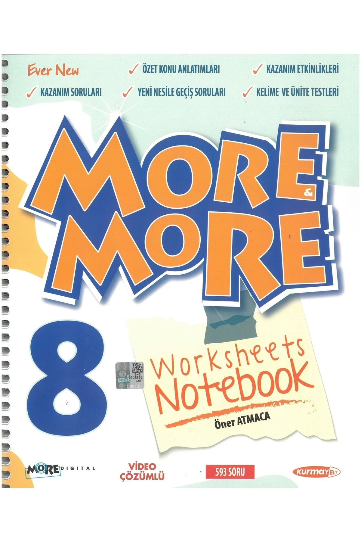 Kurmay ELT More & More 8.sınıf Worksheets Notebook