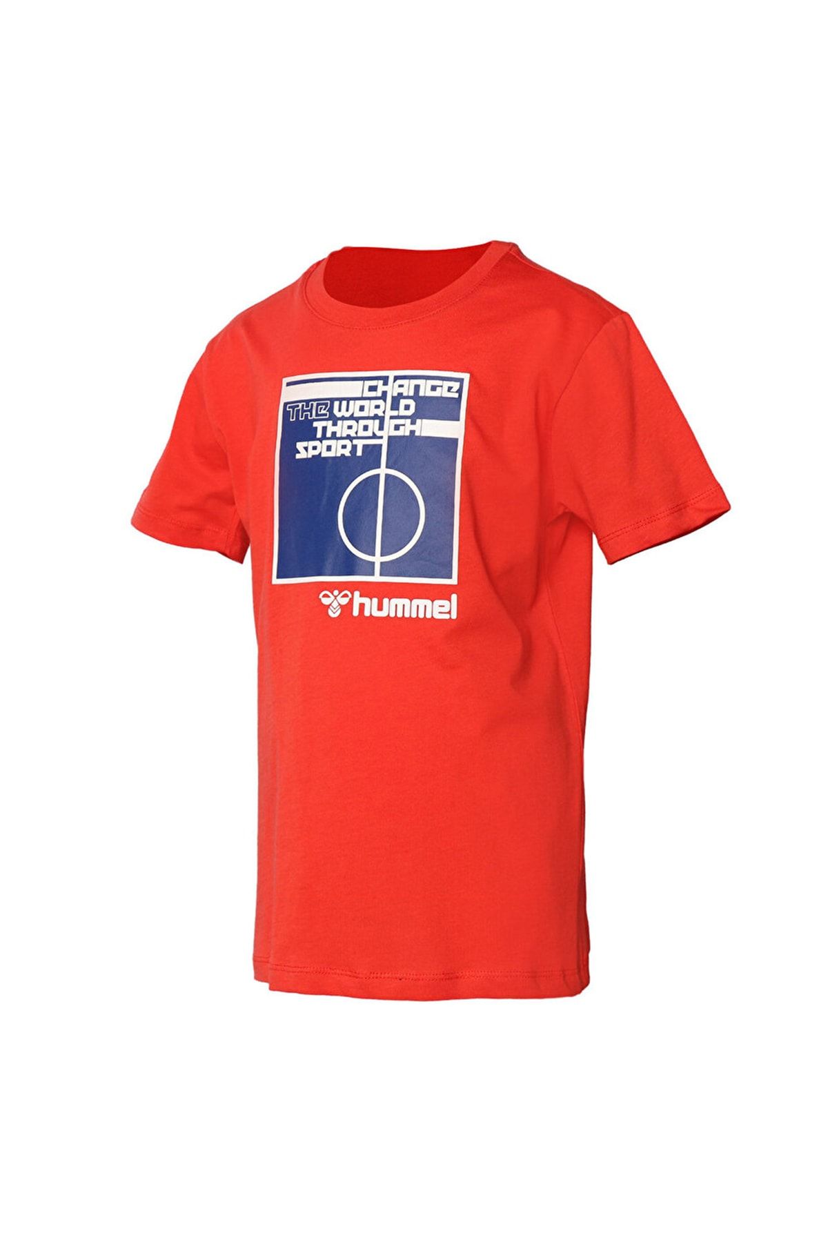 hummel Baskılı Kırmızı Erkek T-shirt 911598-1027 Hmlnala T-shırt S/s