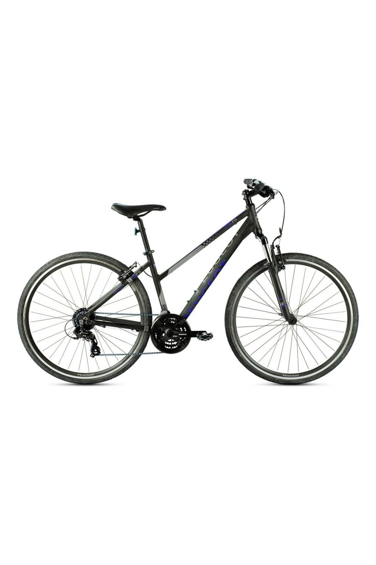 Peugeot Bisiklet T17-fsl 380h 28" 24-v Vb Siyah-mavi Trekking Bisikleti