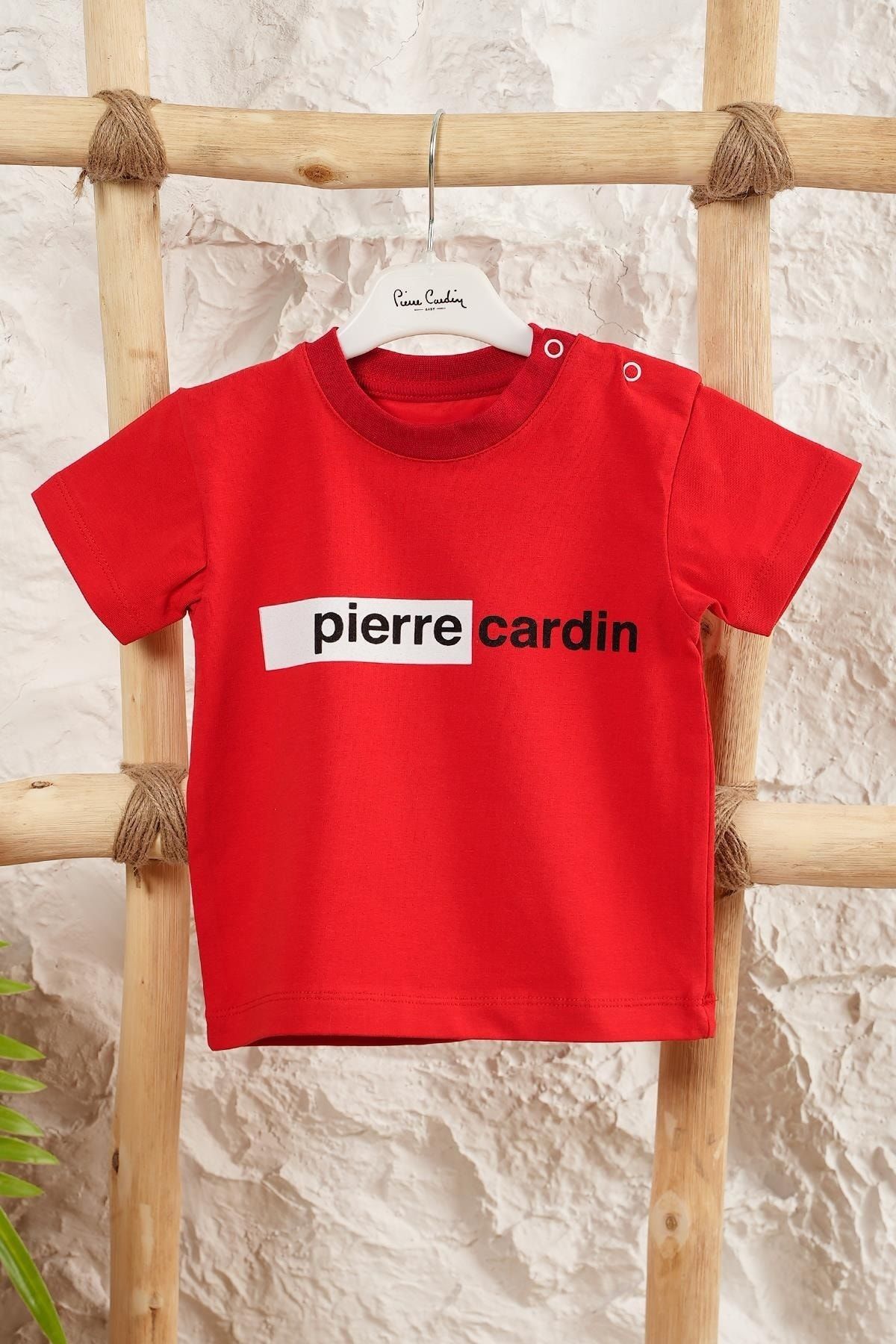 Pierre Cardin %100 Pamuk Bebek Kısa Kol Tişört 303307
