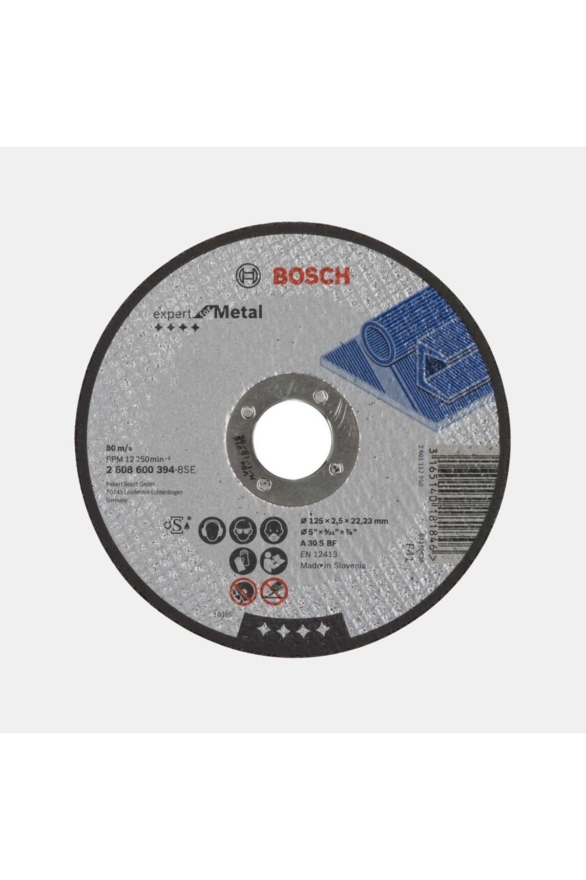 Bosch Expert For Metal 125*2,5 Mm Düz Kesme Diski - 2608600394