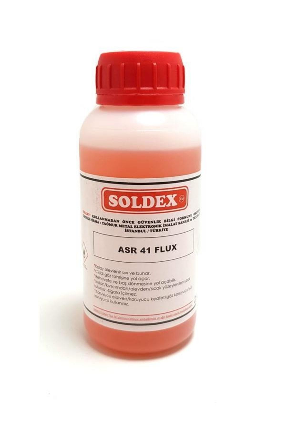 Soldex Asr41 Reçineli Sıvı Flux 250ml - Kargo Ücretsiz