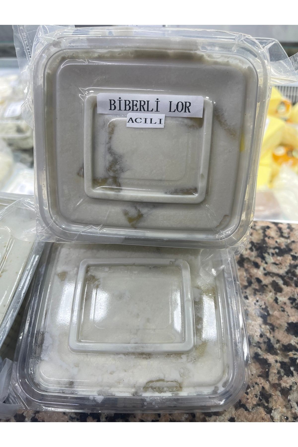 Peynirci Havva Kara El Yapımı Acı Biberli Lor 500gr