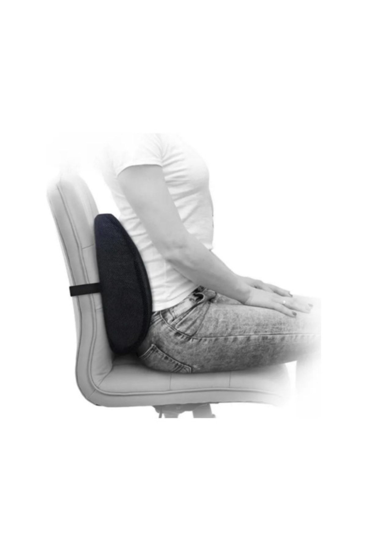 Ankaflex Ortopedik Lüx Sırt Bel Minderi Araç Koltuk Sandalye Bel Yastığı Bel Desteği Bel Minderi