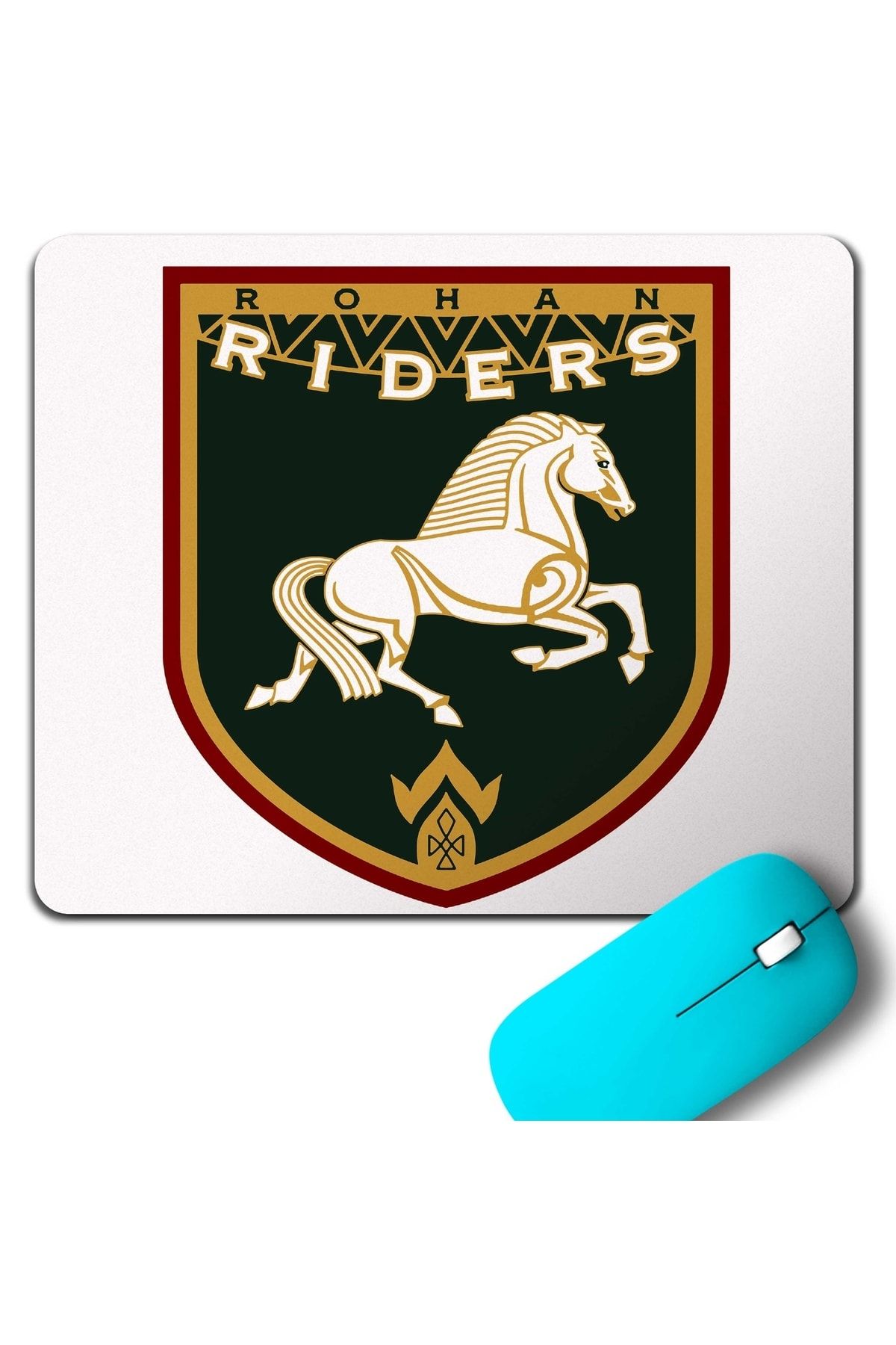 Kendim Seçtim Rohan Rıders Lord Of The Rıngs Logo Mouse Pad
