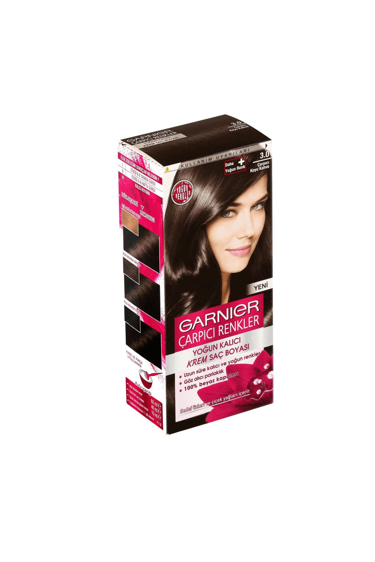 Garnier Marka: Çarpıcı Renkler Saç Boyası Çarpıcı Kahve 3 Kategori: Saç Boyası