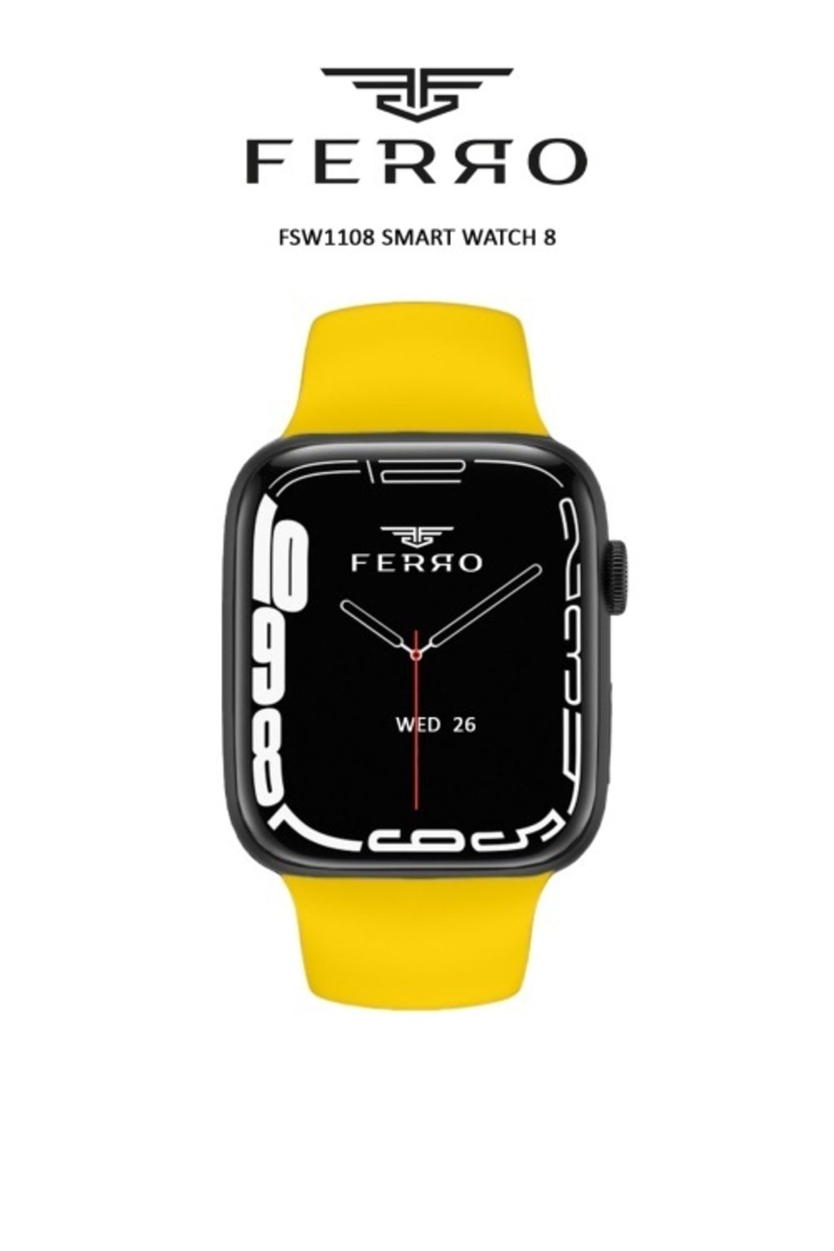 FERRO Watch 8 Fsw1108-gs Android Ve Ios Uyumlu Akıllı Saat