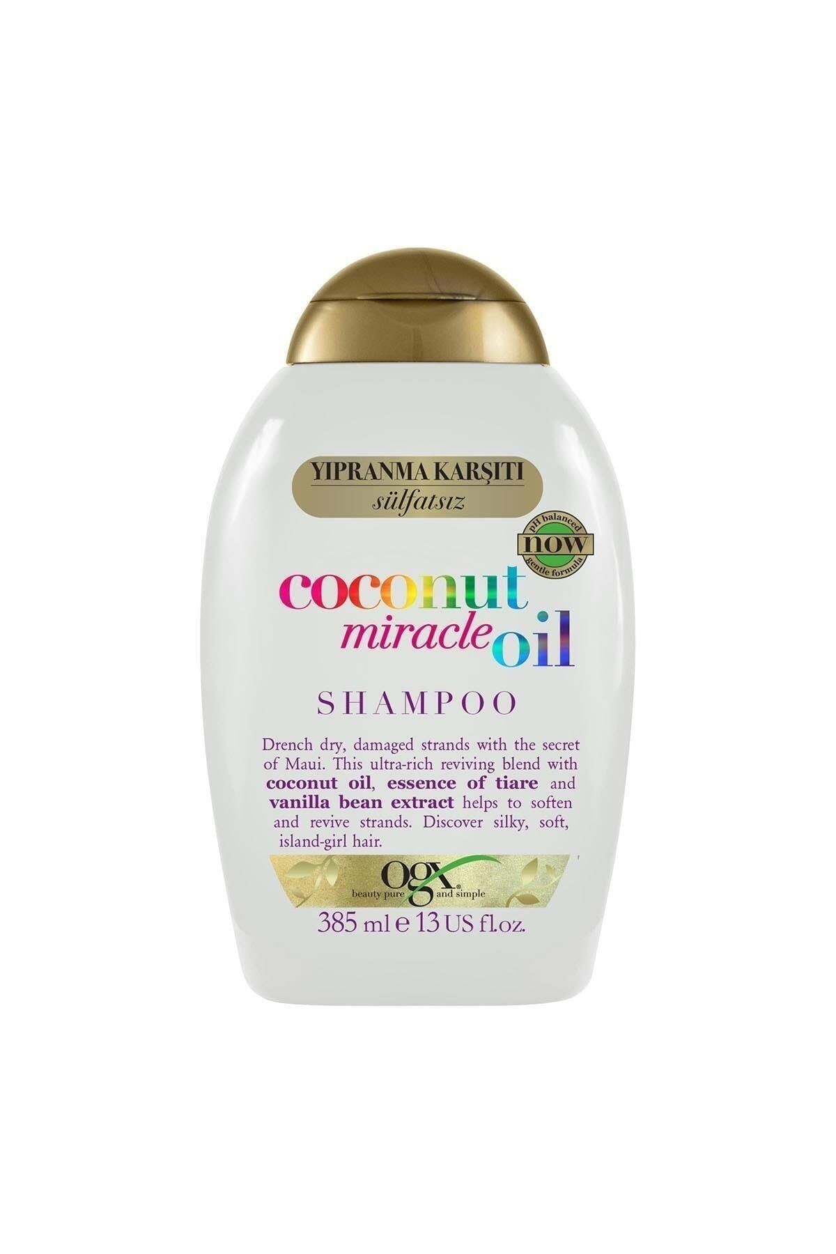 OGX Organix Yıpranma Karşıtı Coconut Miracle Oil Şampuanı Super Effect PLMY