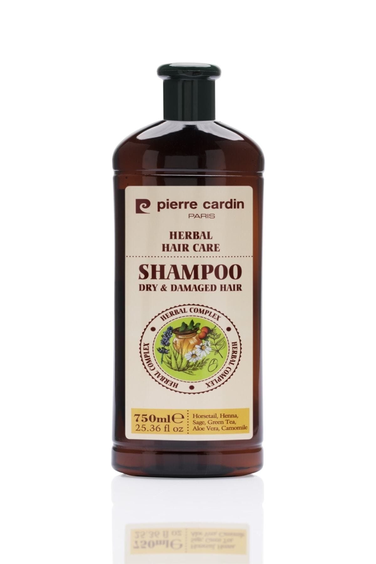 Pierre Cardin Herbal Shampoo For Dry & Damaged Hair 750 ml Bitkisel Şampuan ( Kuru Ve Yıpranmış Saçl
