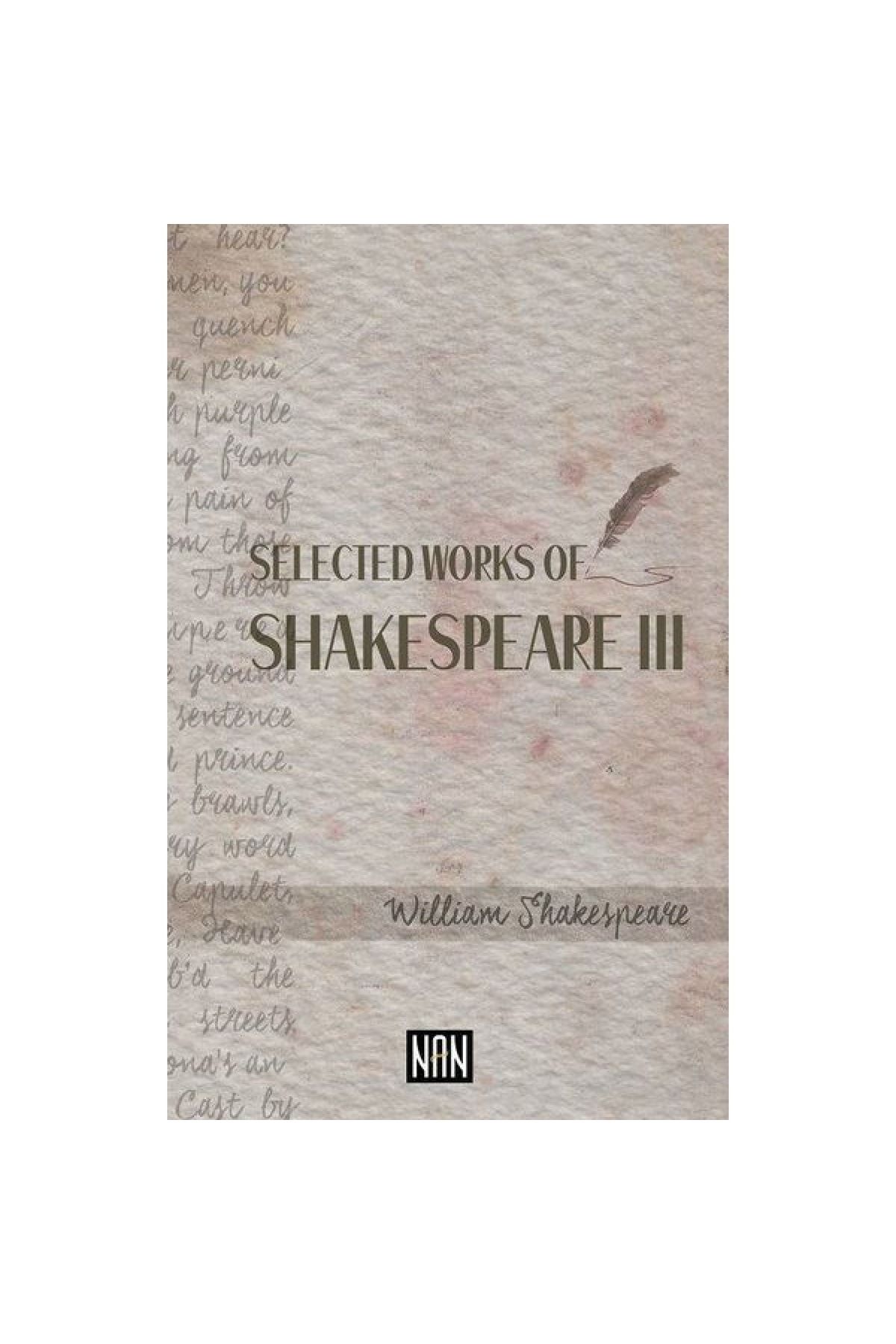 Nan Kitap Selected Works Of Shakespeare 3