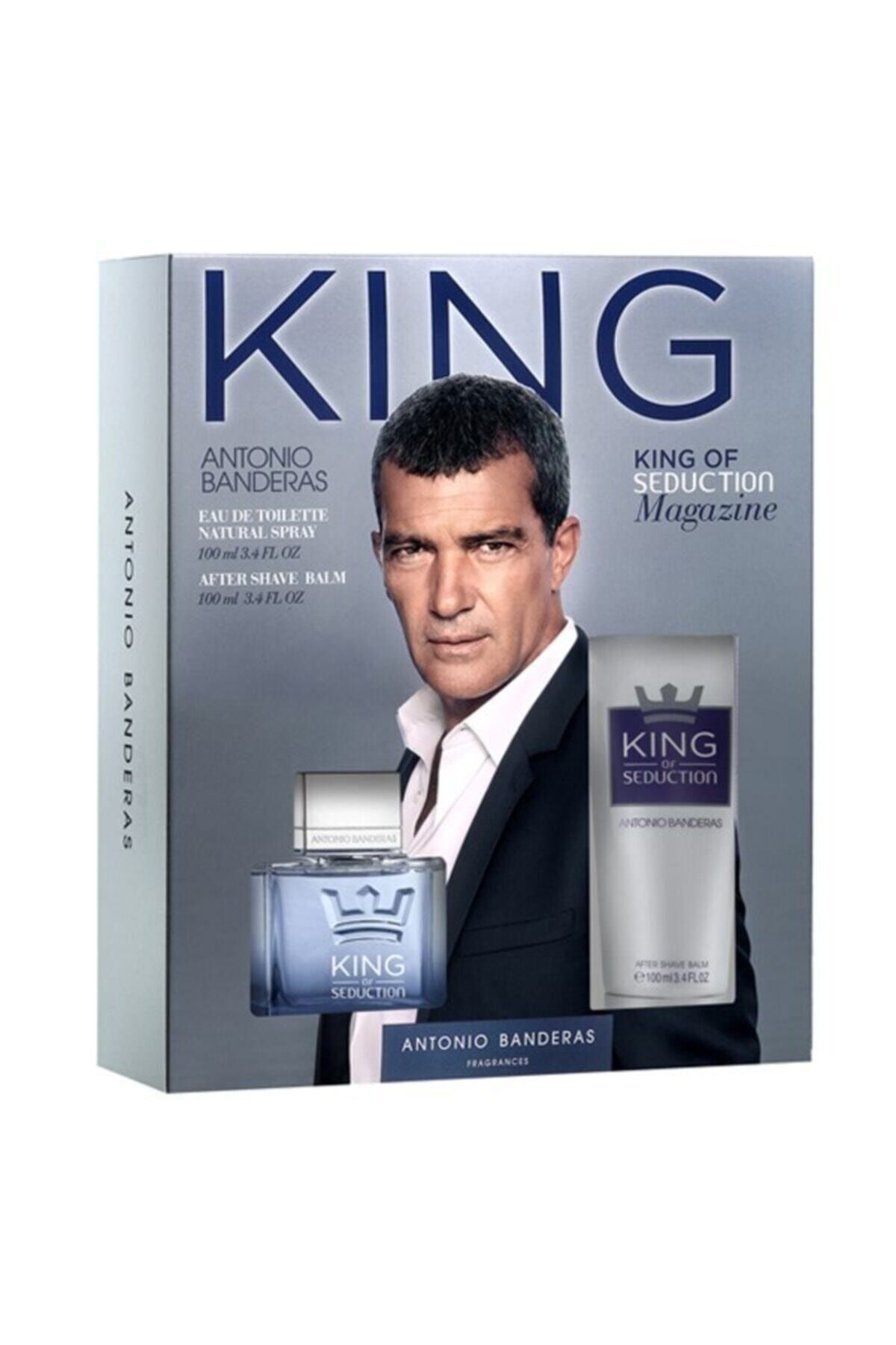 Antonio Banderas King of Seduction Edt 100 ml + Tıraş Sonrası Balsam 100  ml Erkek Parfüm Seti 8411061807699