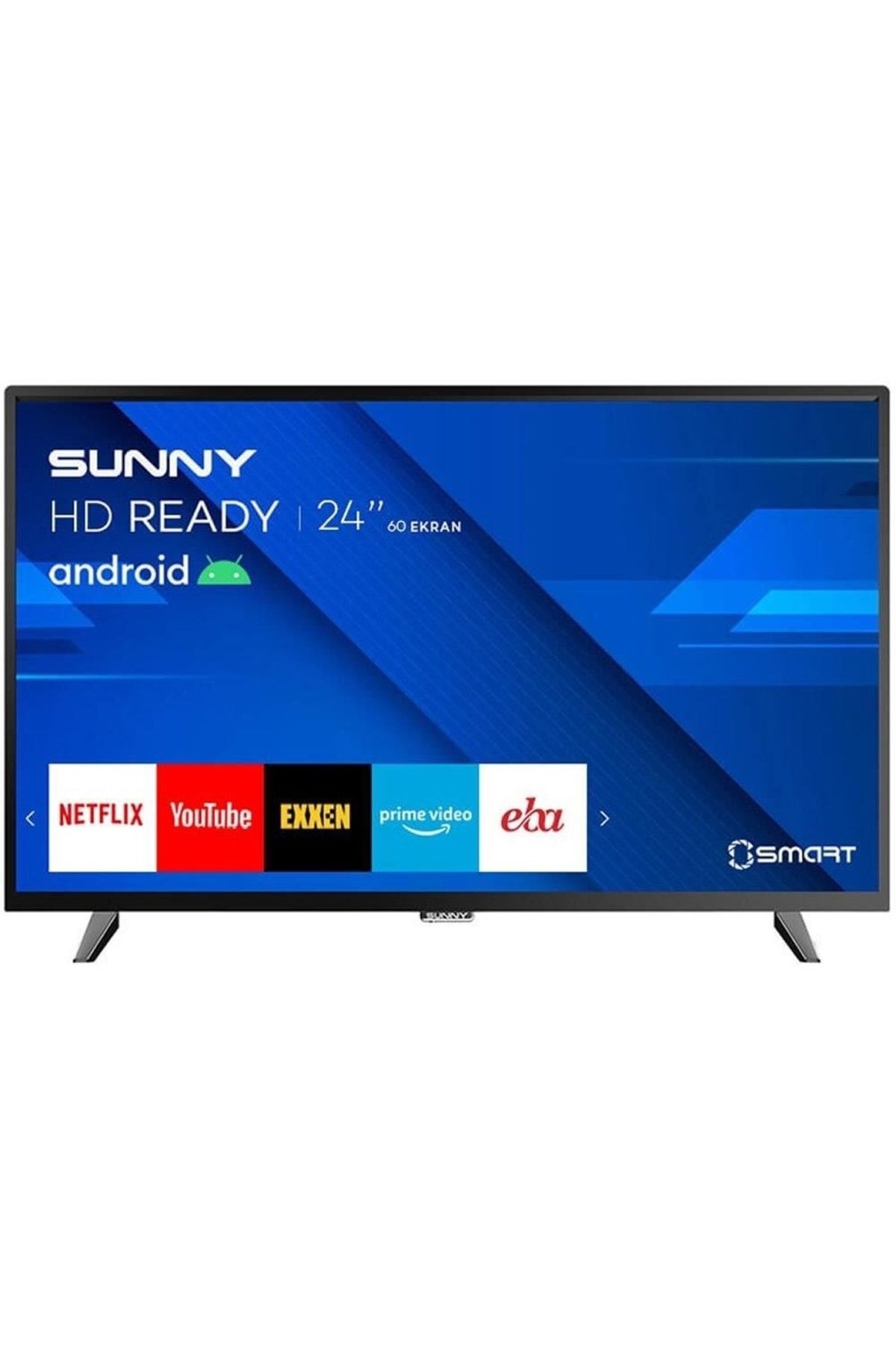 Sunny SN24LEDE6681 24" 61 Ekran Uydu Alıcılı HD Ready Smart LED TV