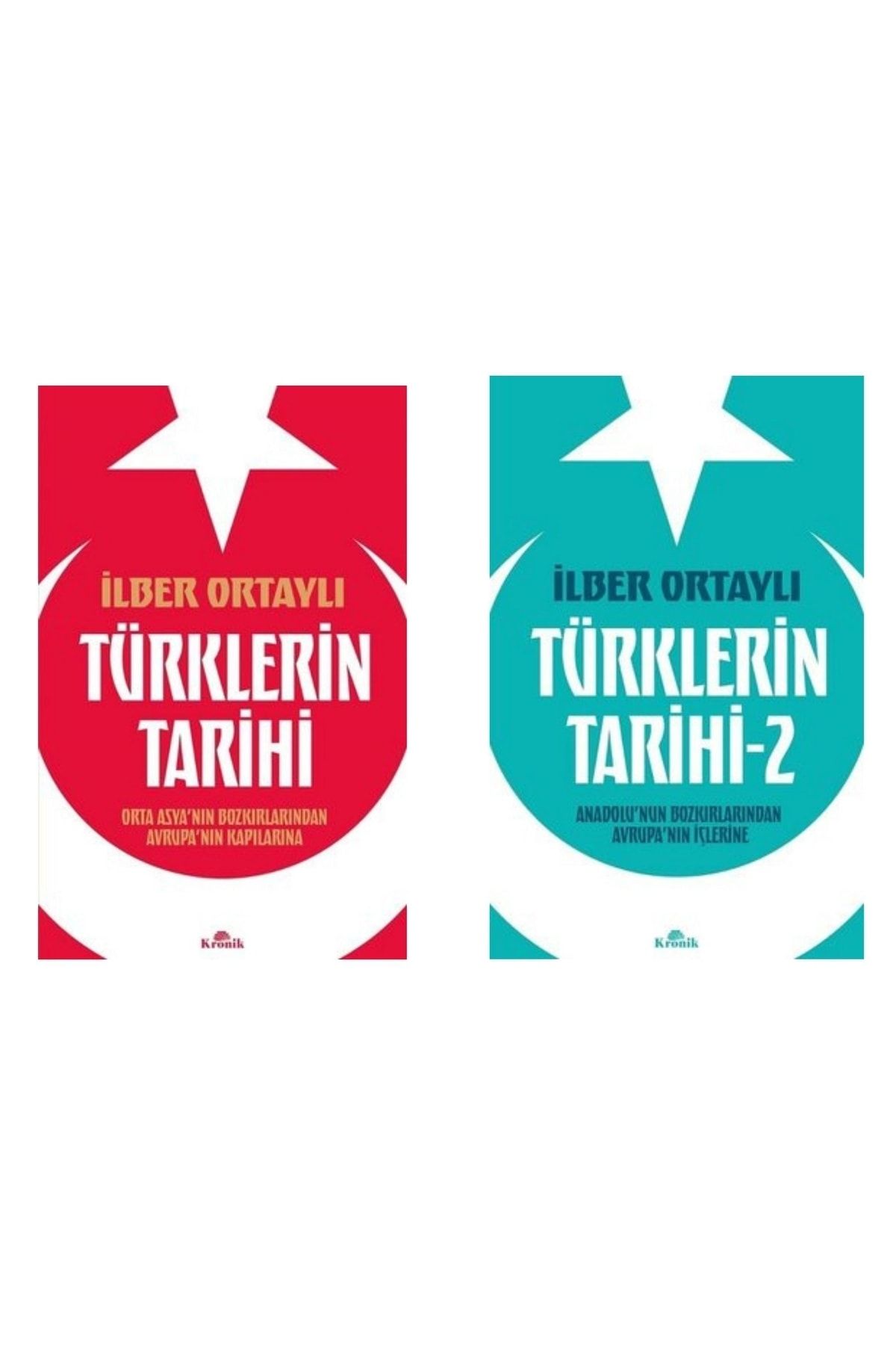 Kronik Kitap Türklerin Tarihi 1- 2 Ilber Ortaylı 2 Kitap Set