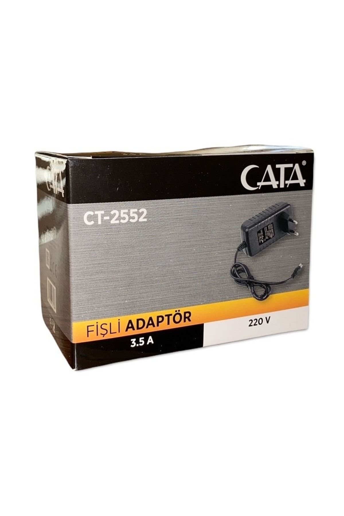 Cata Ct-2552 3.5 amper Fişli Adaptör