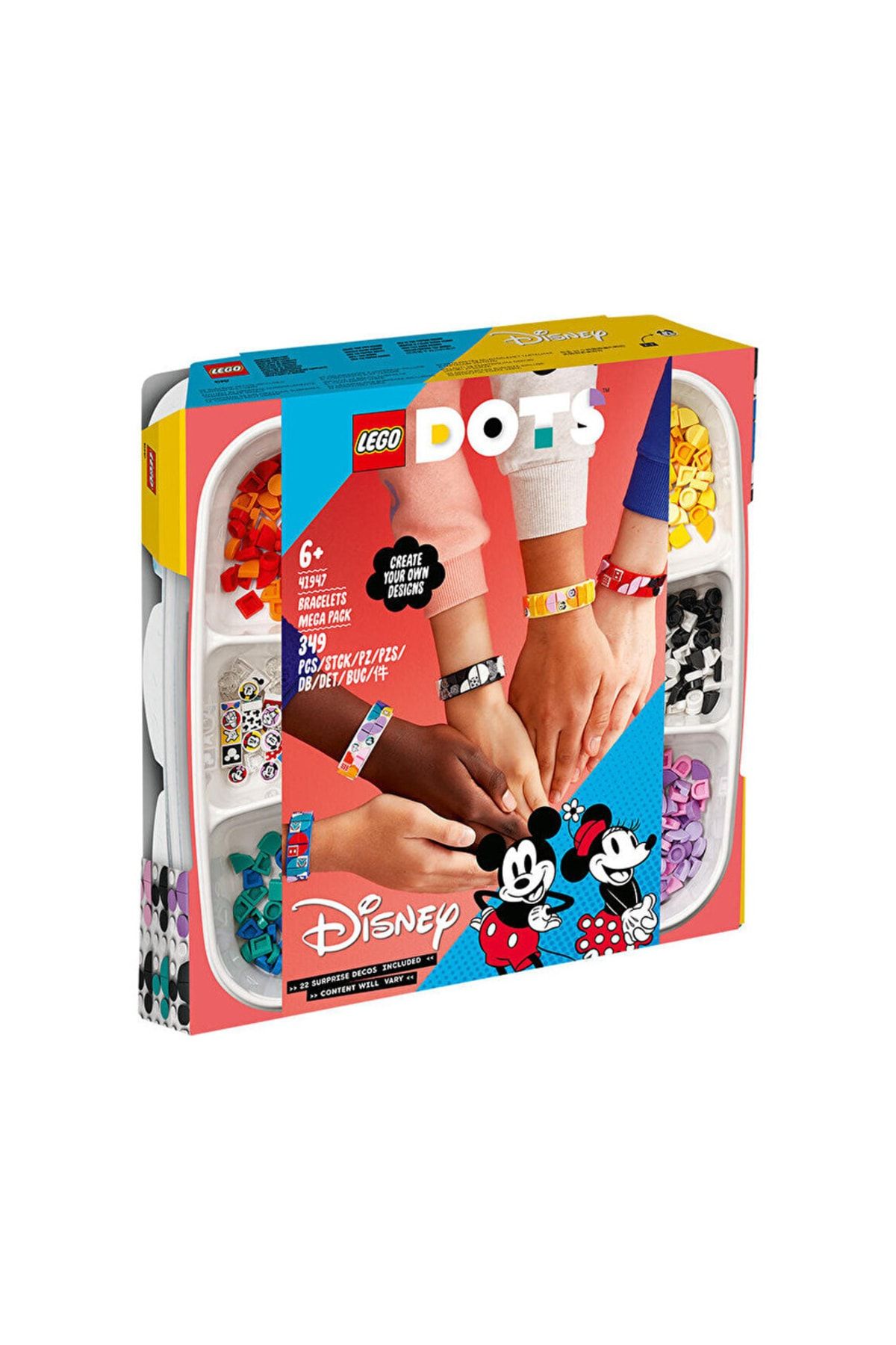Adore Lgd41947 Lego Lego® Dots | Disney Mickey & Friends Bileklikleri Mega Paket 41947 - 6 Yaş Ve Yaratıcı