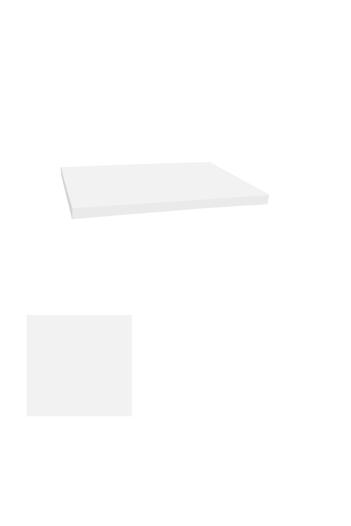 Dockers Laminat Masa Tablası (110x110) - Beyaz