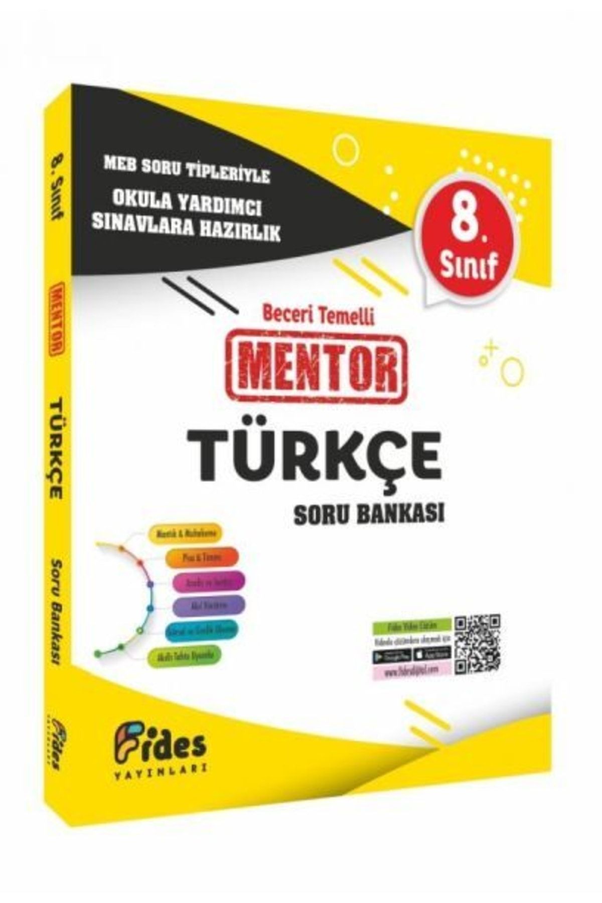 Fides Yayınları Fides 8. Sınıf Mentor Türkçe Soru Bankası