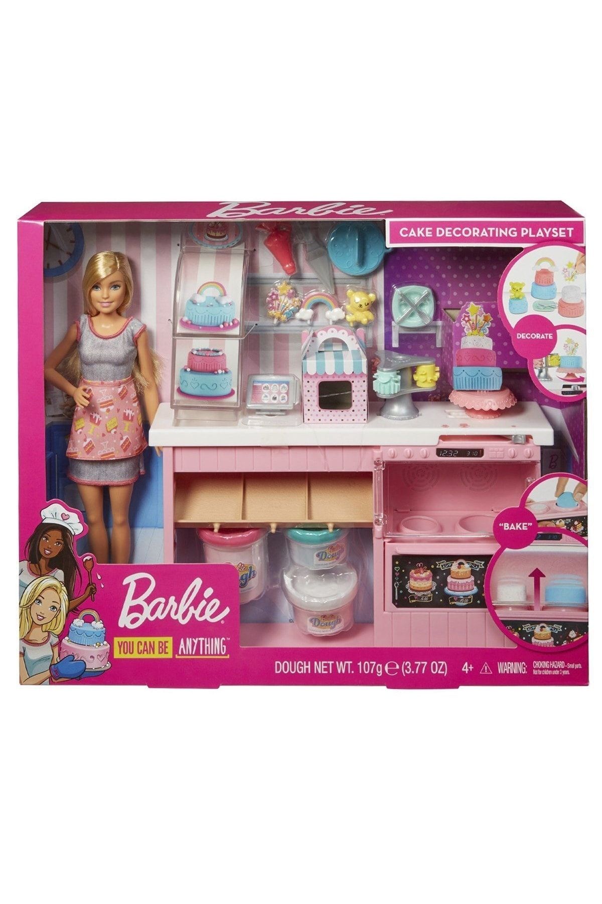 Barbie Nin Pasta Dükkanı Oyun Seti Gfp59
