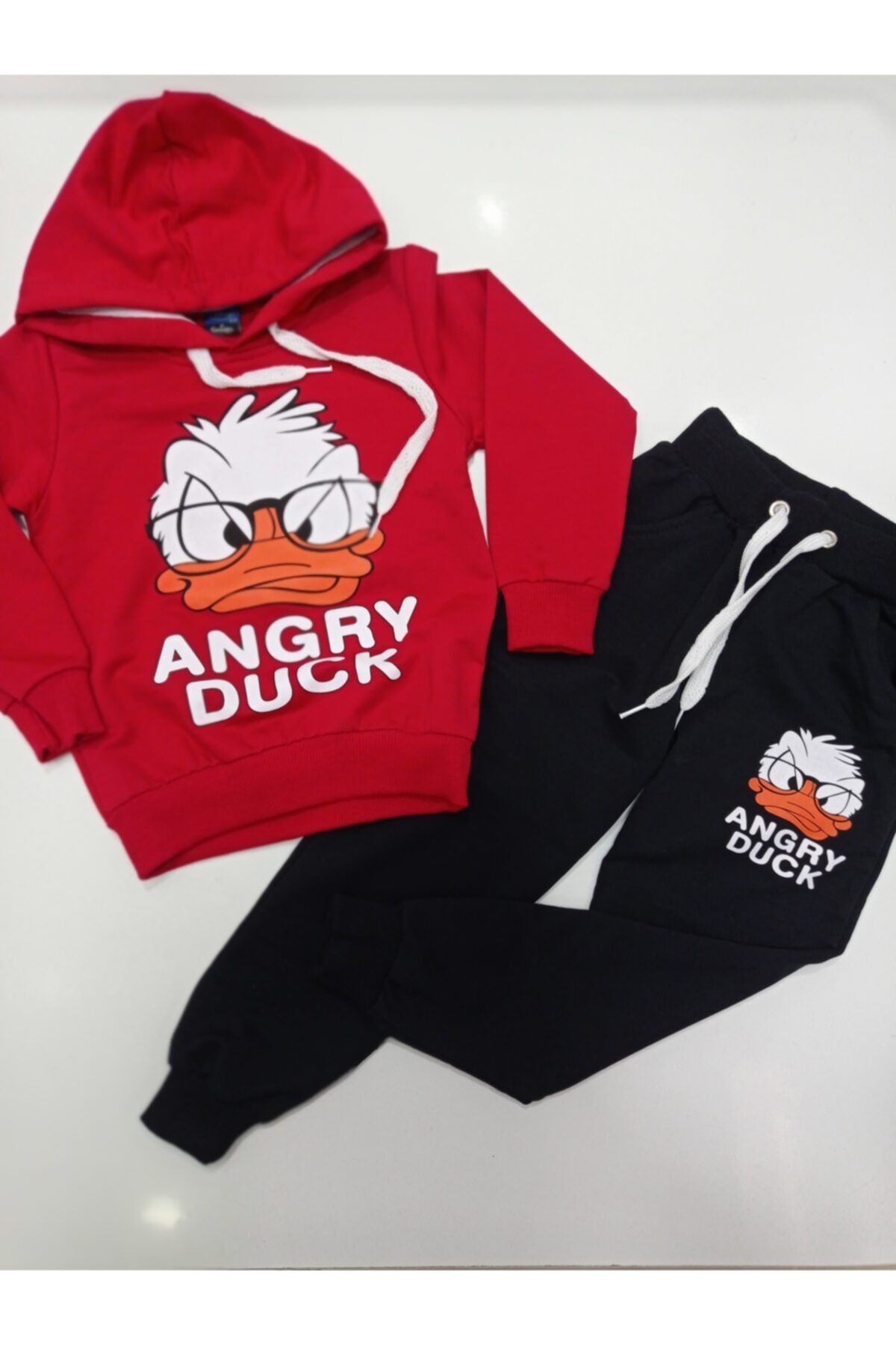 DİSNEY Angry Duck Baskılı Eşofman Takımı