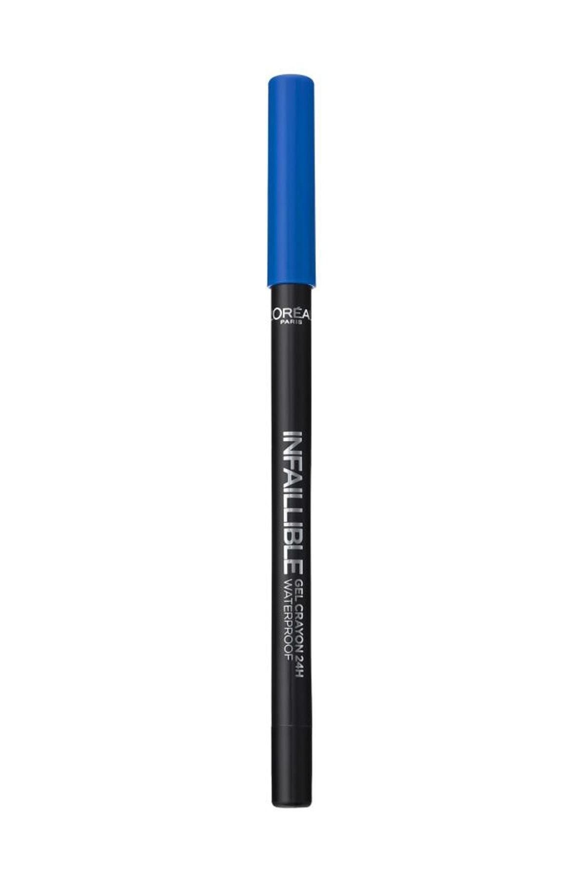 L'Oreal Paris Mavi Eyeliner - Infaillible Gel Crayon Eyeliner 10 Blue 3600523351589