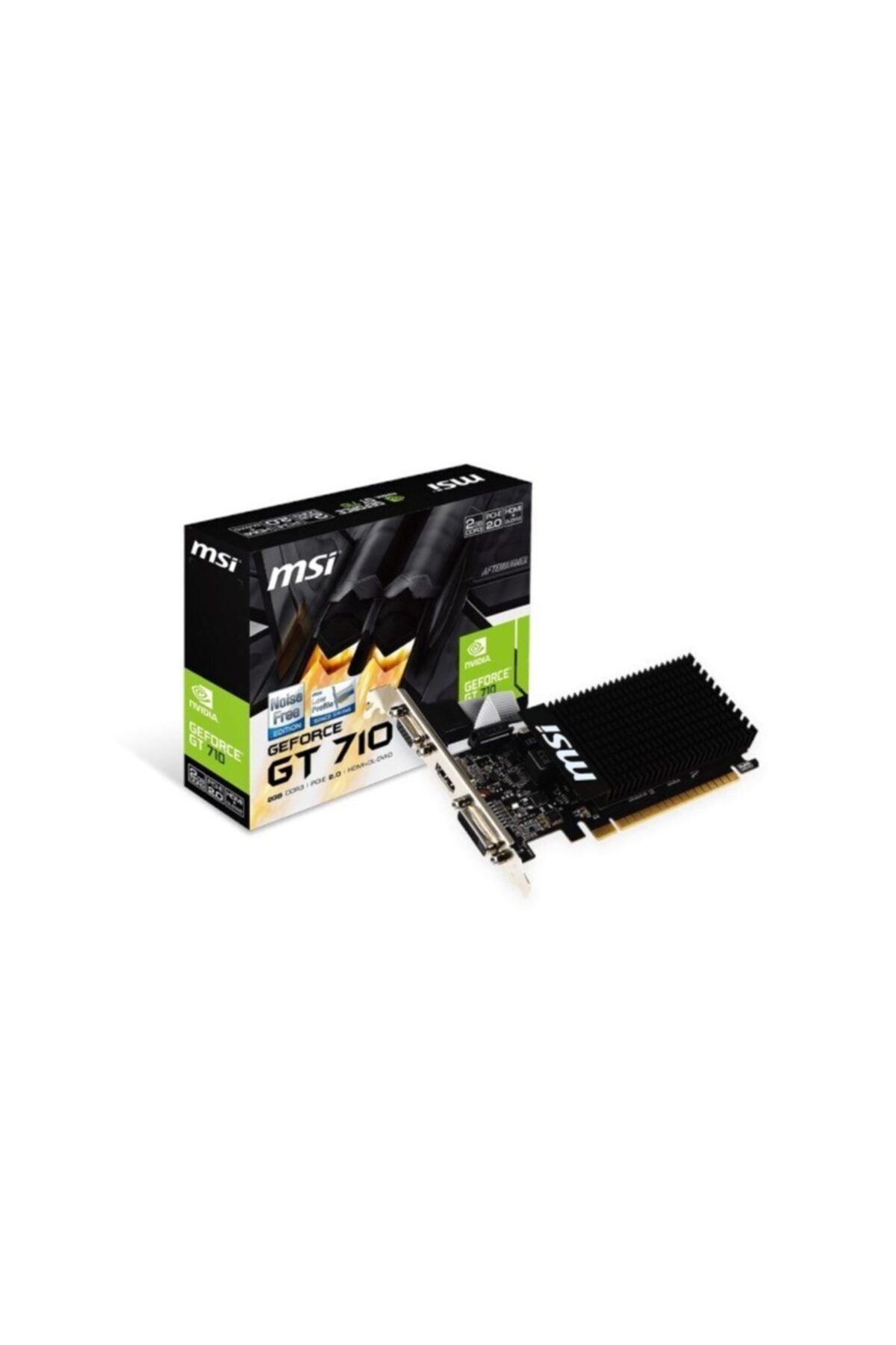 MSI Geforce Gt 710 2gb 2gd3h Gddr3 64bit Lp