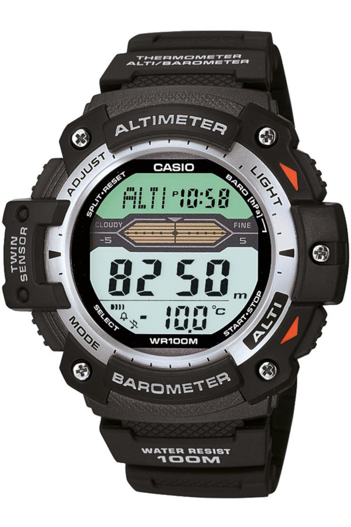 Часы с барометром наручные. Casio SGW-300h-1a. Касио SGW 300h 1a. Часы Casio SGW-300h-1a. Часы Касио SGW-1000.