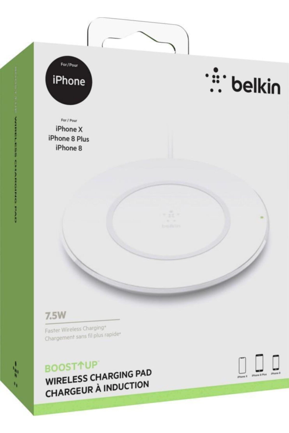 Belkin Boost Up Kablosuz Şarj Iphone X / 8 / 8 Plus F7u027vfwht