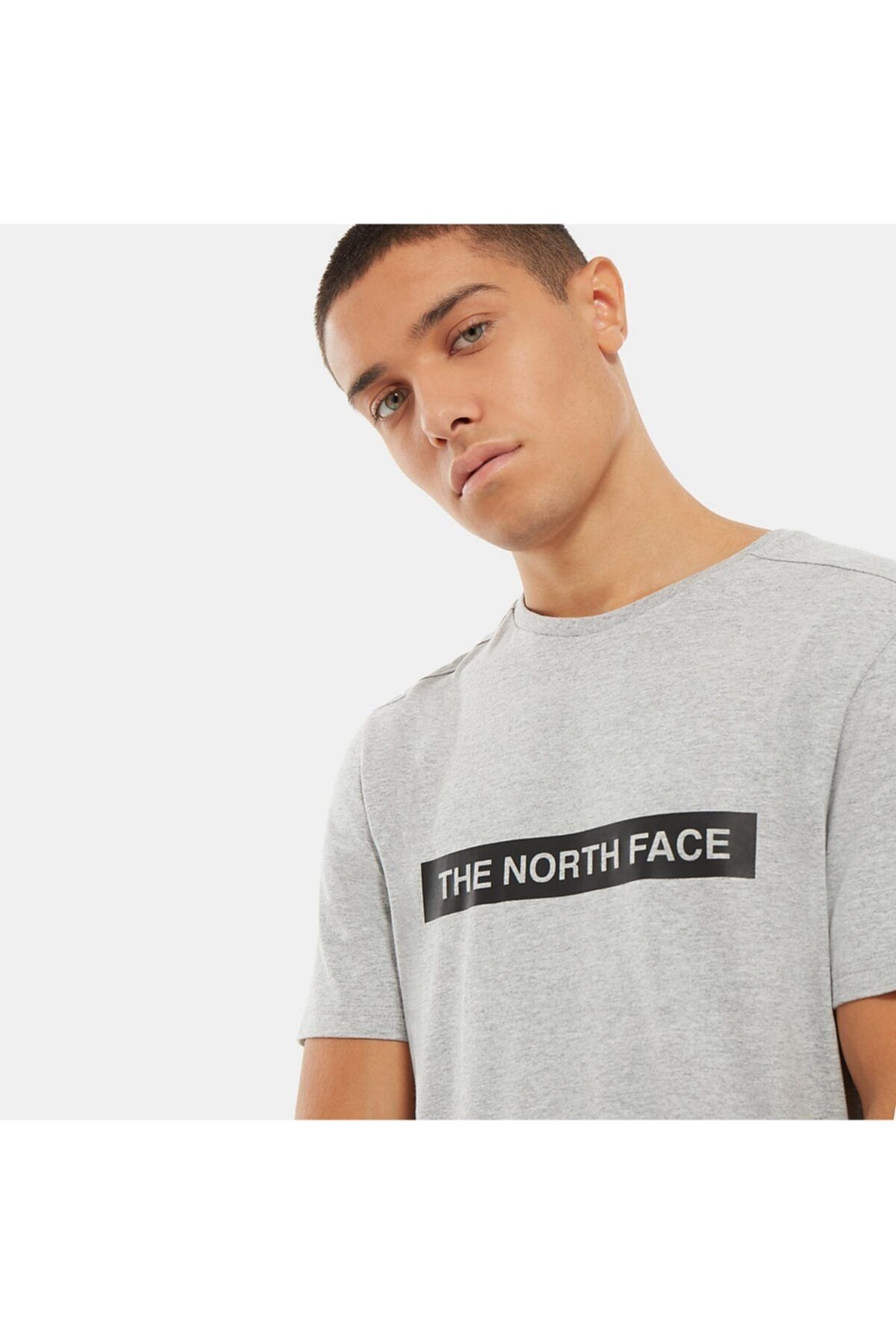 The North Face Erkek Gri Ligt T-shirt