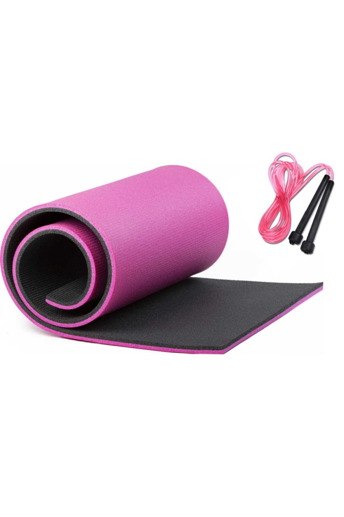 Tosima Pilates Yoga Egzersiz Minderi 16 mm Atlama İpi Set
