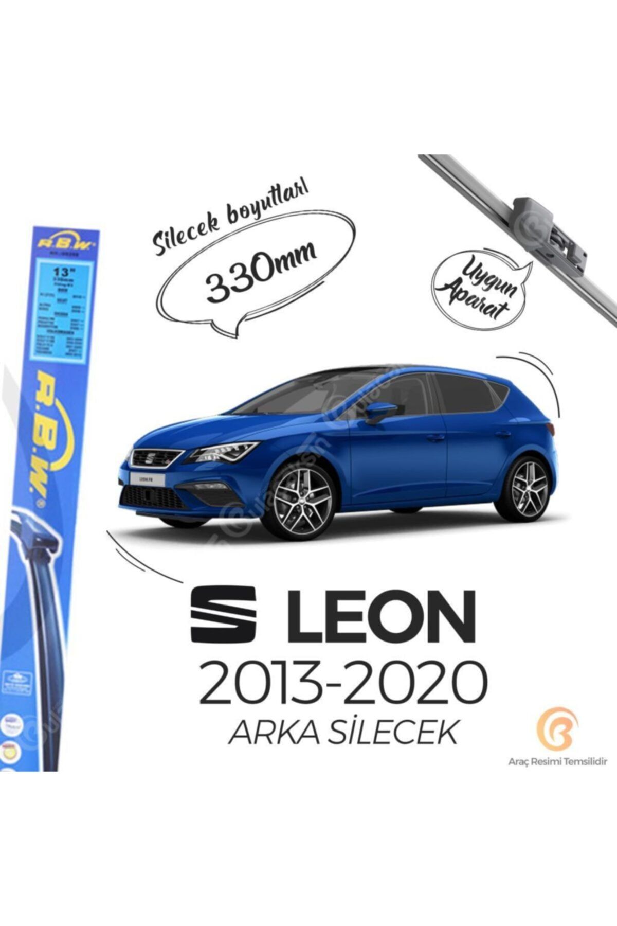 Rbw Seat Leon Arka Silecek (2013-2020)